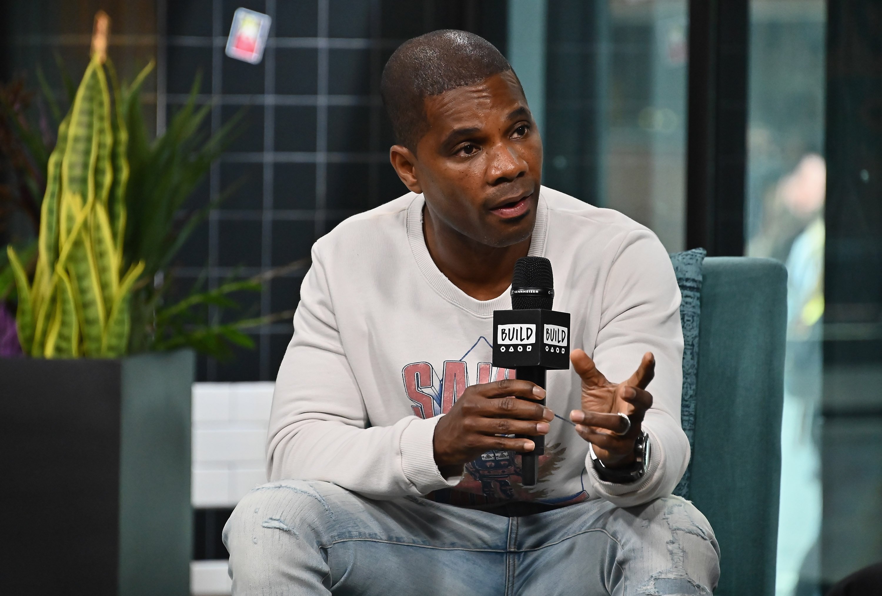 Kirk Franklin at Build Studios in May 2019. | Photo: Getty Images