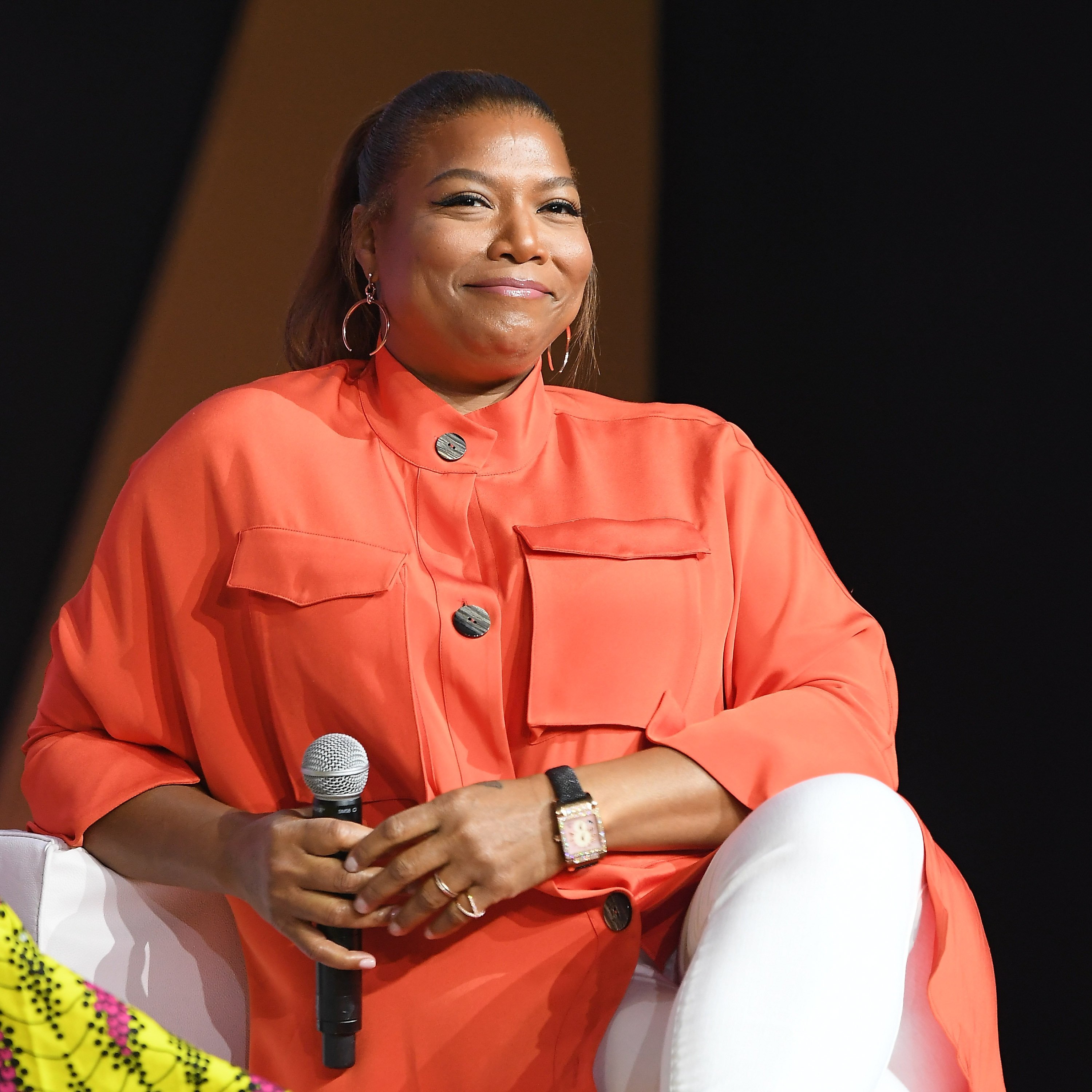 Queen Latifah during the 2018 Essence Festival in New Orleans, Louisiana on July 6, 2018 | Photo: Getty Images 