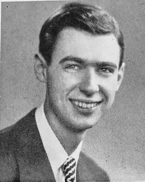 Photo of Fred Rogers as a senior in high school. | Source: Wikimedia Commons