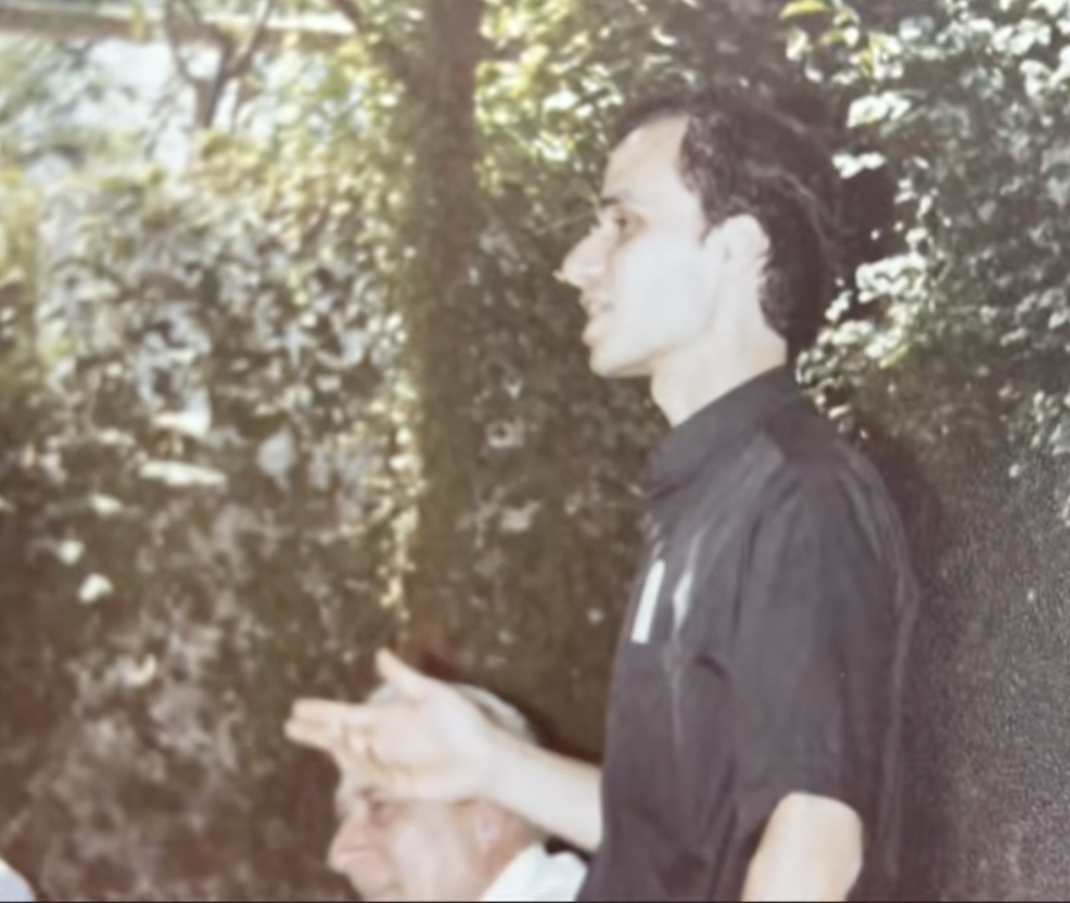 Pope Leo XIV in his younger years from a post dated September 5, 2025. | Source: TikTok/cbschicago