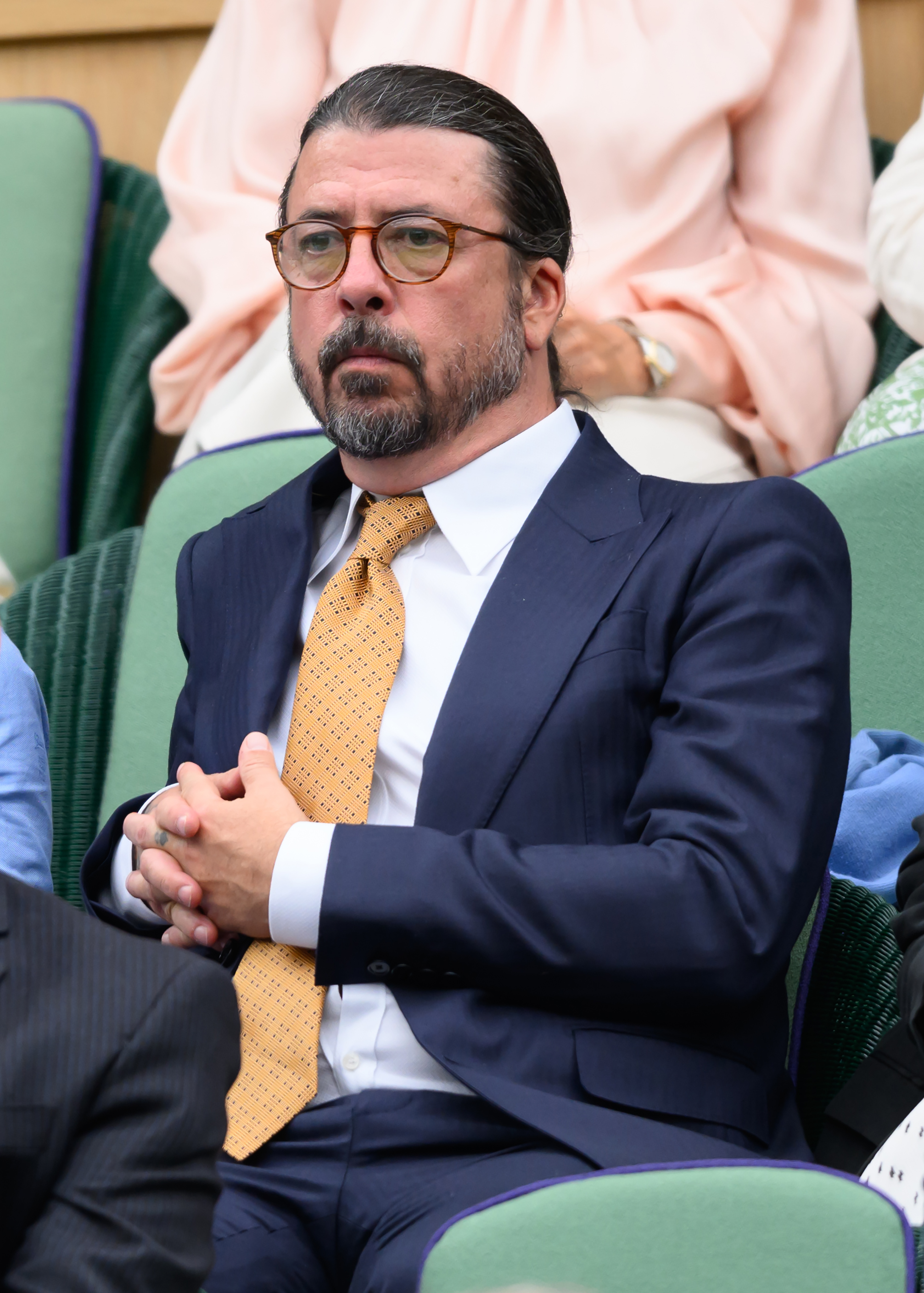 Dave Grohl during the Wimbledon Tennis Championships on July 2, 2024, in London, England. | Source: Getty Images