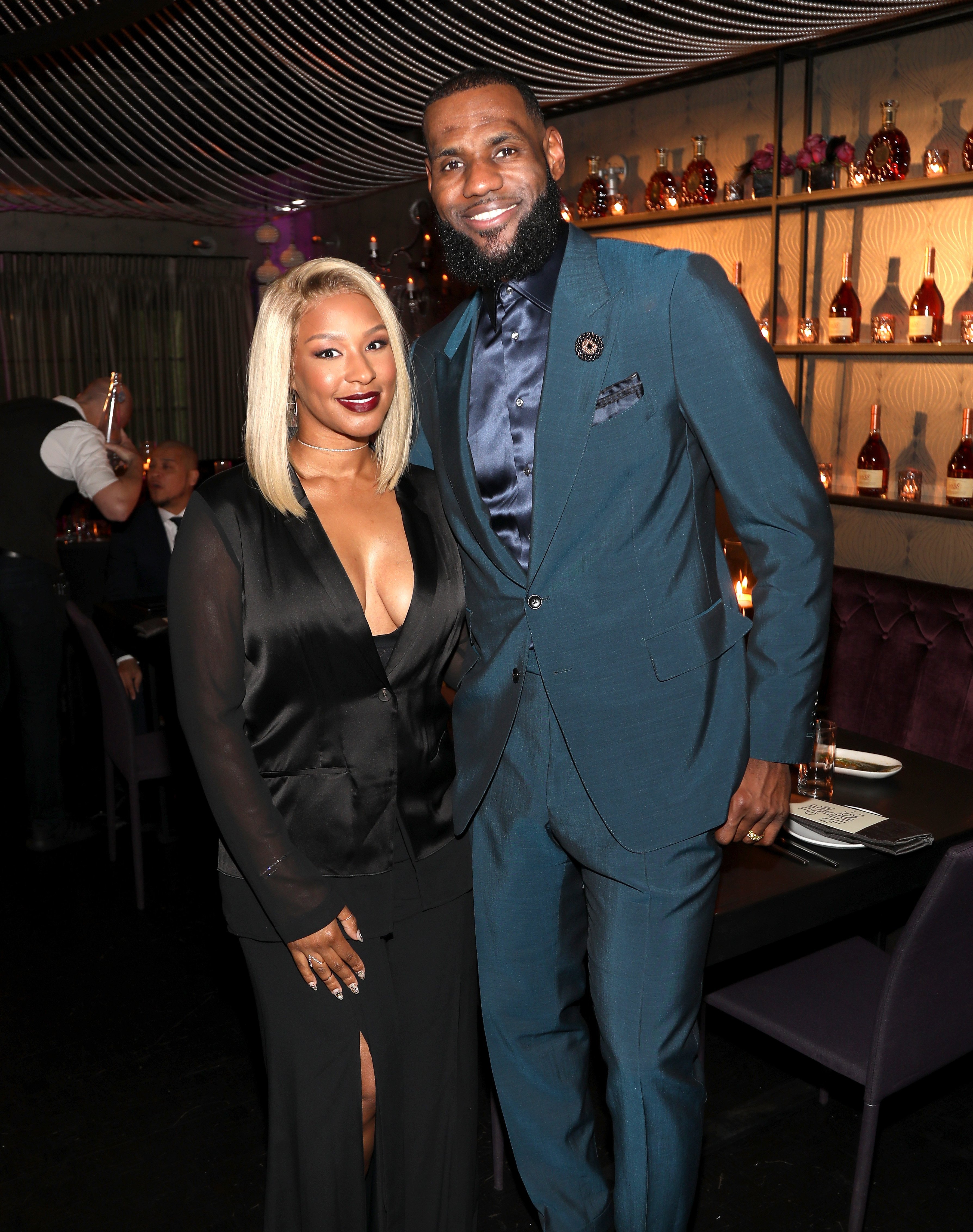 Savannah & LeBron James at the Klutch Sports Group "More Than A Game" Dinner on Feb. 17, 2018 in Los Angeles | Photo: Getty Images