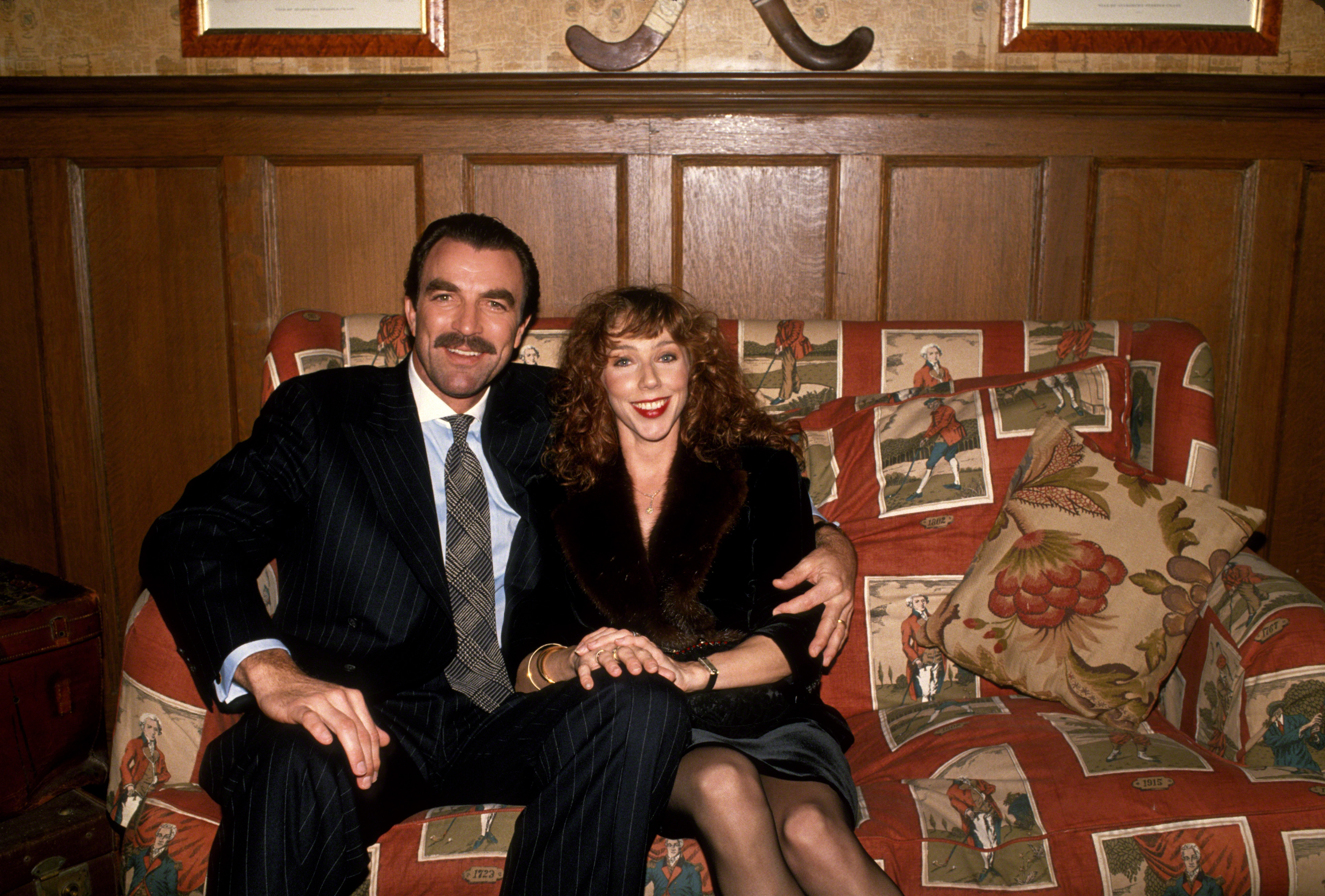 Tom Selleck and Jillie Mack in New York City; circa 1989. | Source: Getty Images