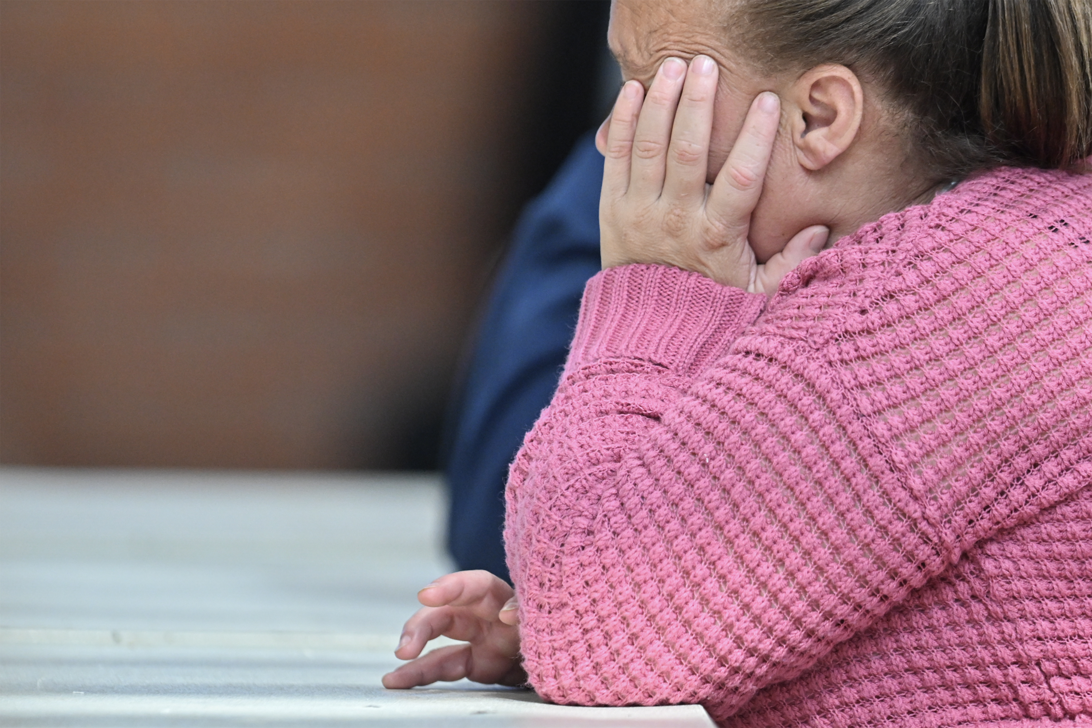 Racquel Smith attends the trial in the Joshlin Smith disappearance case at the White City Multipurpose Centre on March 11, 2025, in Saldanha Bay, South Africa | Source: Getty Images