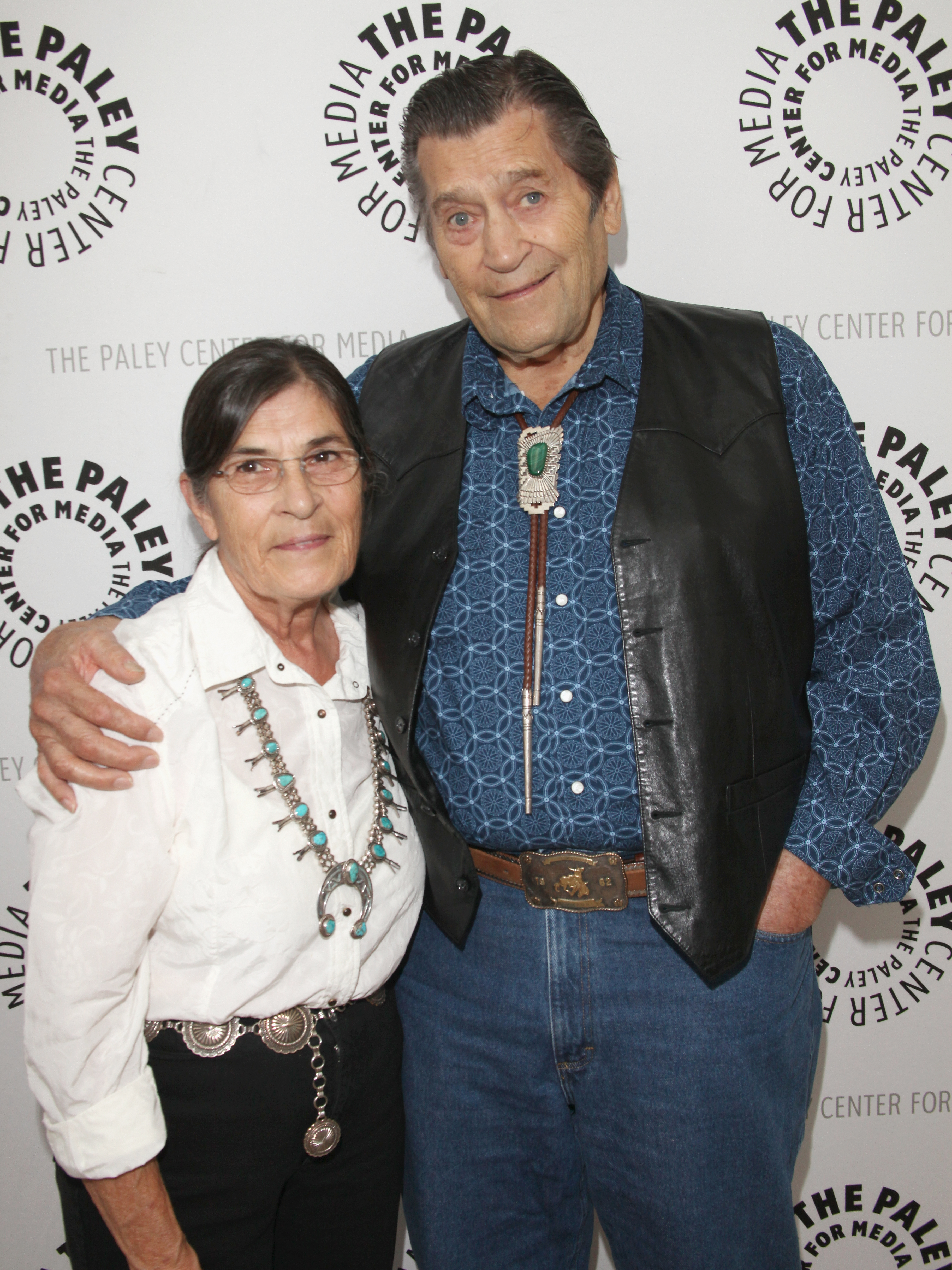 Clint Walker and Susan Cavallari attend the retro TV action-adventure-thon at The Paley Center for Media on September 22, 2012, in Beverly Hills, California. | Source: Getty Images