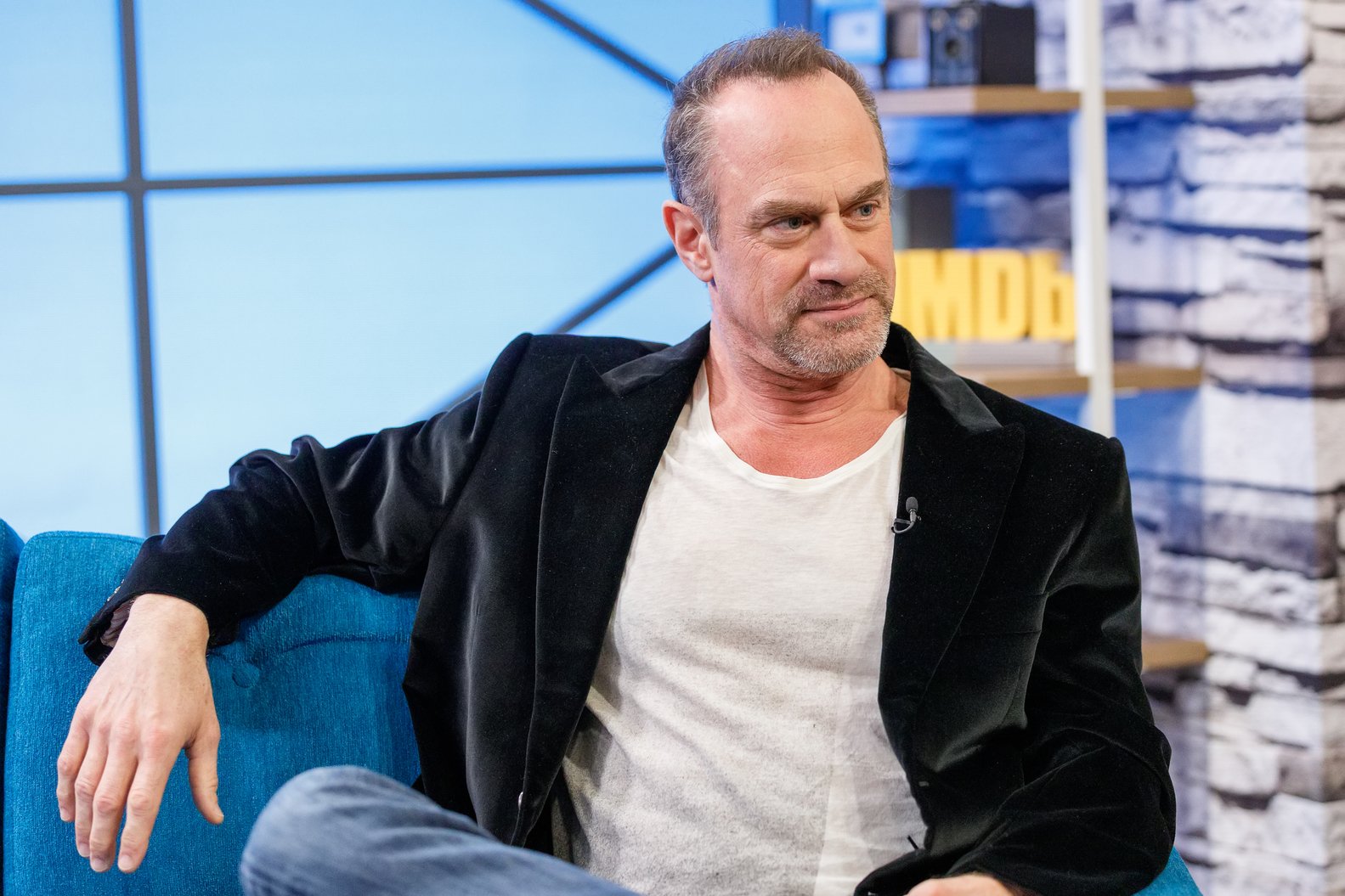 Christopher Meloni visits 'The IMDb Show' on March 26, 2019 | Photo: Getty Images
