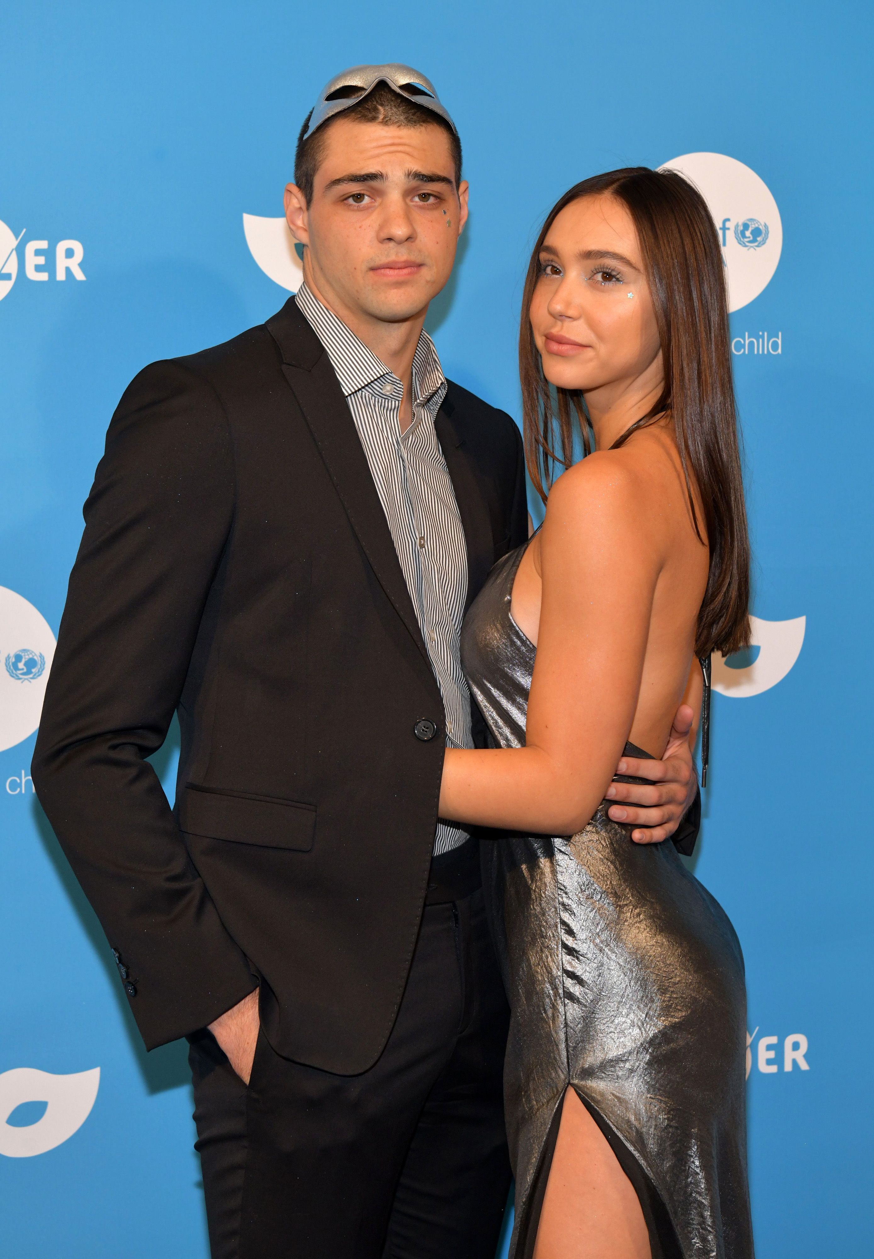 Noah Centineo and Alexis Ren attend the UNICEF Masquerade Ball at Kimpton La Peer Hotel on October 26, 2019, in West Hollywood, California. | Source: Getty Images