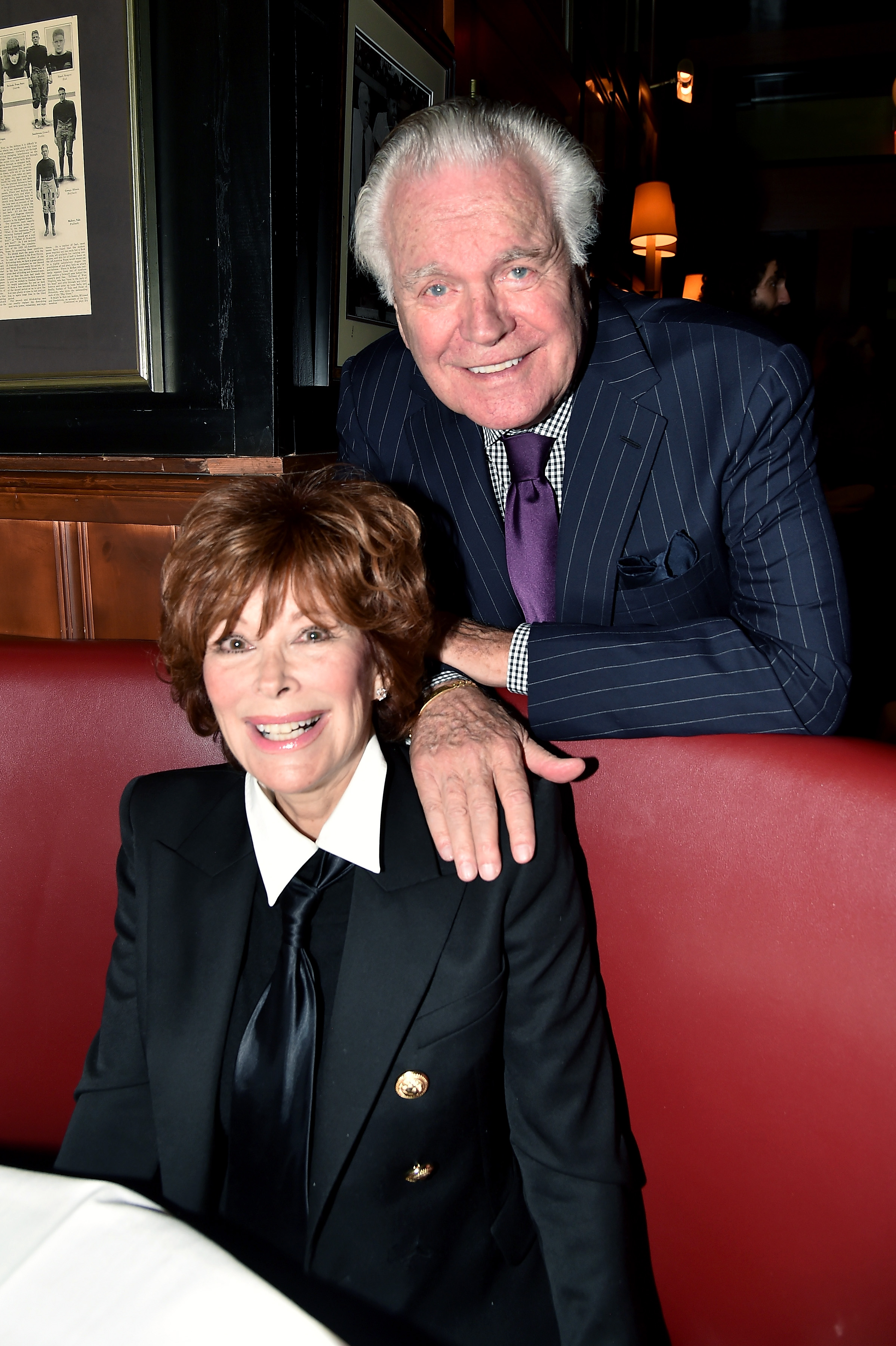 Jill St. John and Robert Wagner in New York, in 2017 | Source: Getty Images