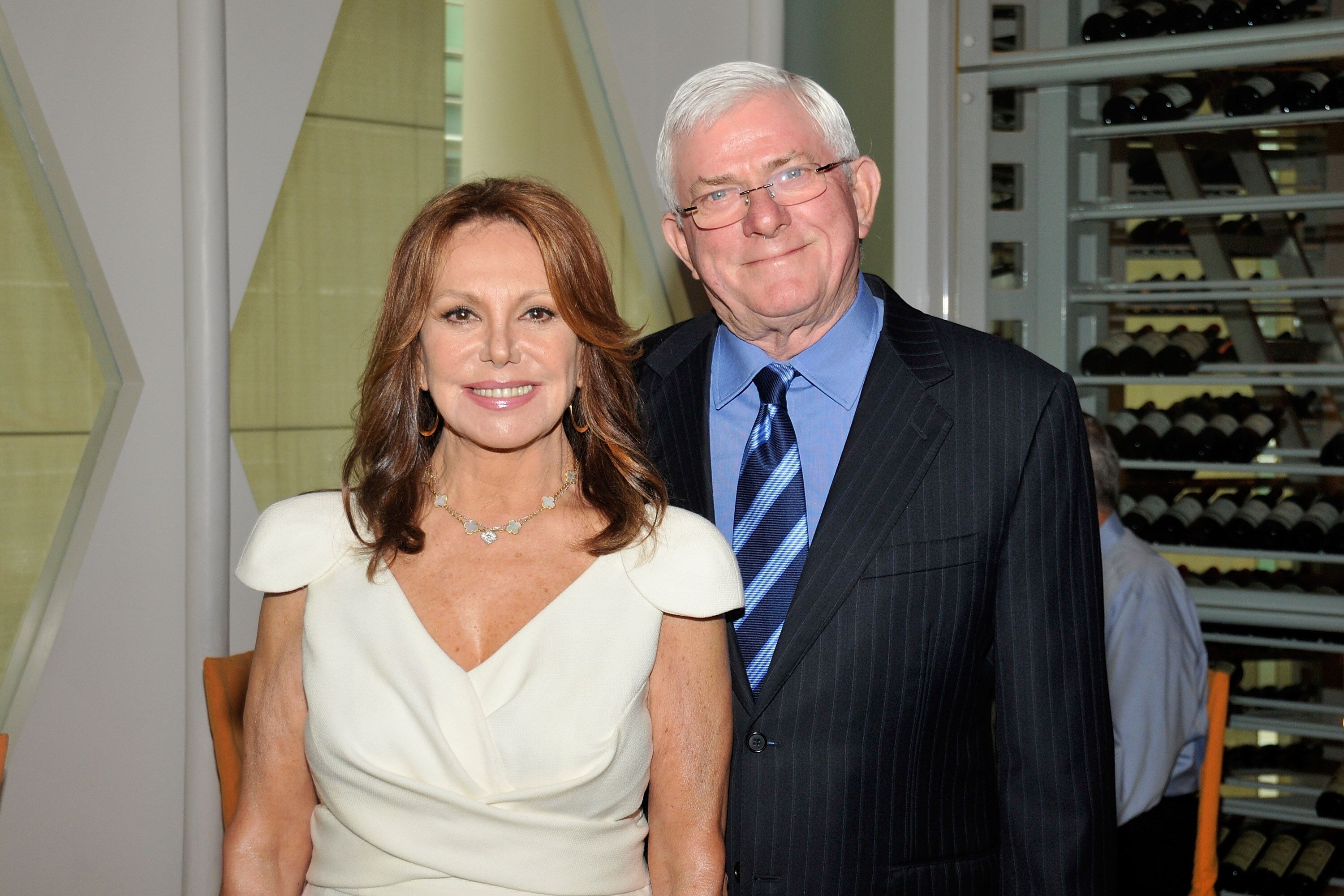 Marlo Thomas and Phil Donahue attend the 2011 Jefferson Awards for Public Service. | Source: Getty Images