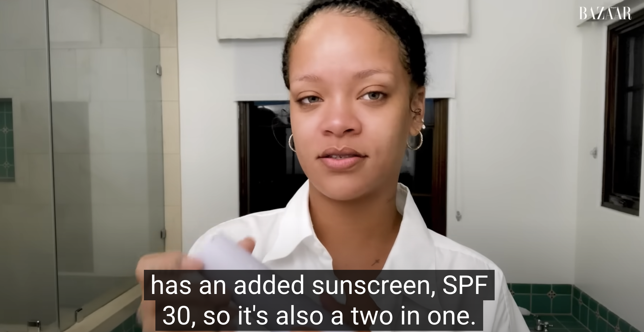 Rihanna from a video dated August 4, 2020. | Source: YouTube/Harper's BAZAAR