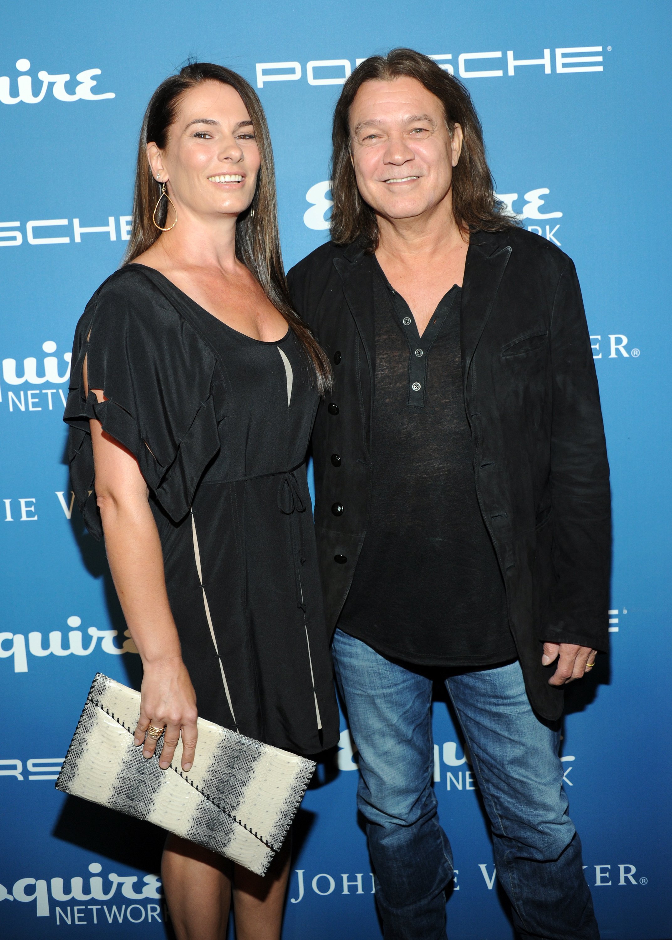 Janie Liszewski and Eddie Van Halen at the Esquire 80th anniversary and Esquire Network launch celebration on September 17, 2013, in New York | Source: Getty Images