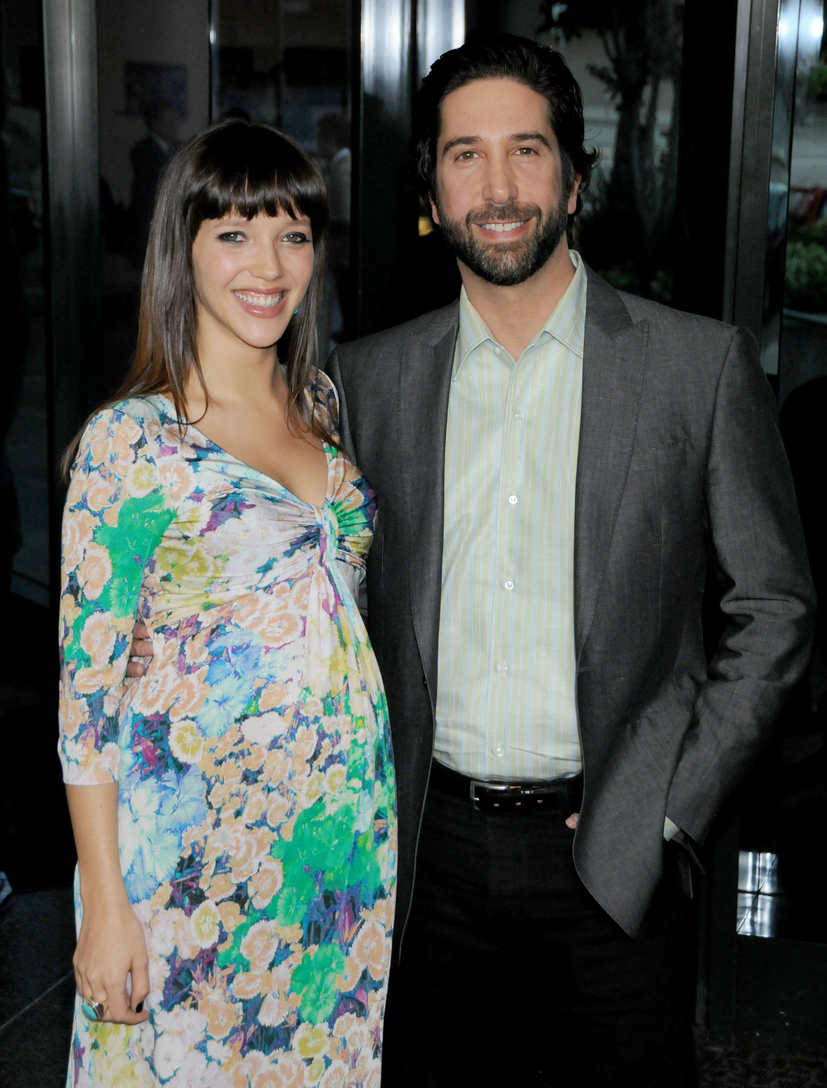 Zoe Buckman and David Schwimmer at the Los Angeles Screening of "Trust" on March 21, 2011 | Source: Getty Images