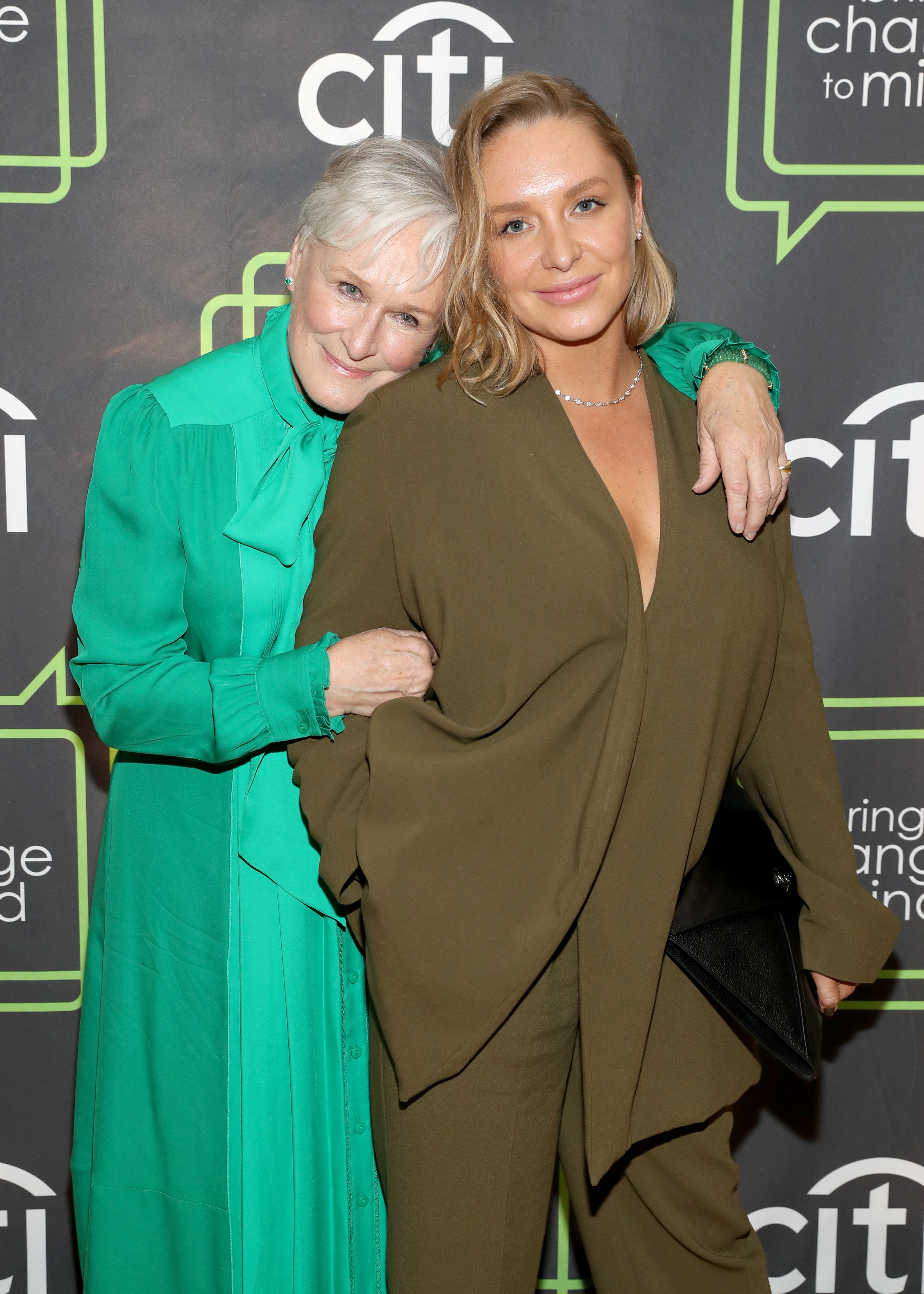 Glenn Close and Annie Starke at the 9th annual "Revels & Revelations" in support of teen mental health in New York City on December 02, 2021 | Source: Getty Images