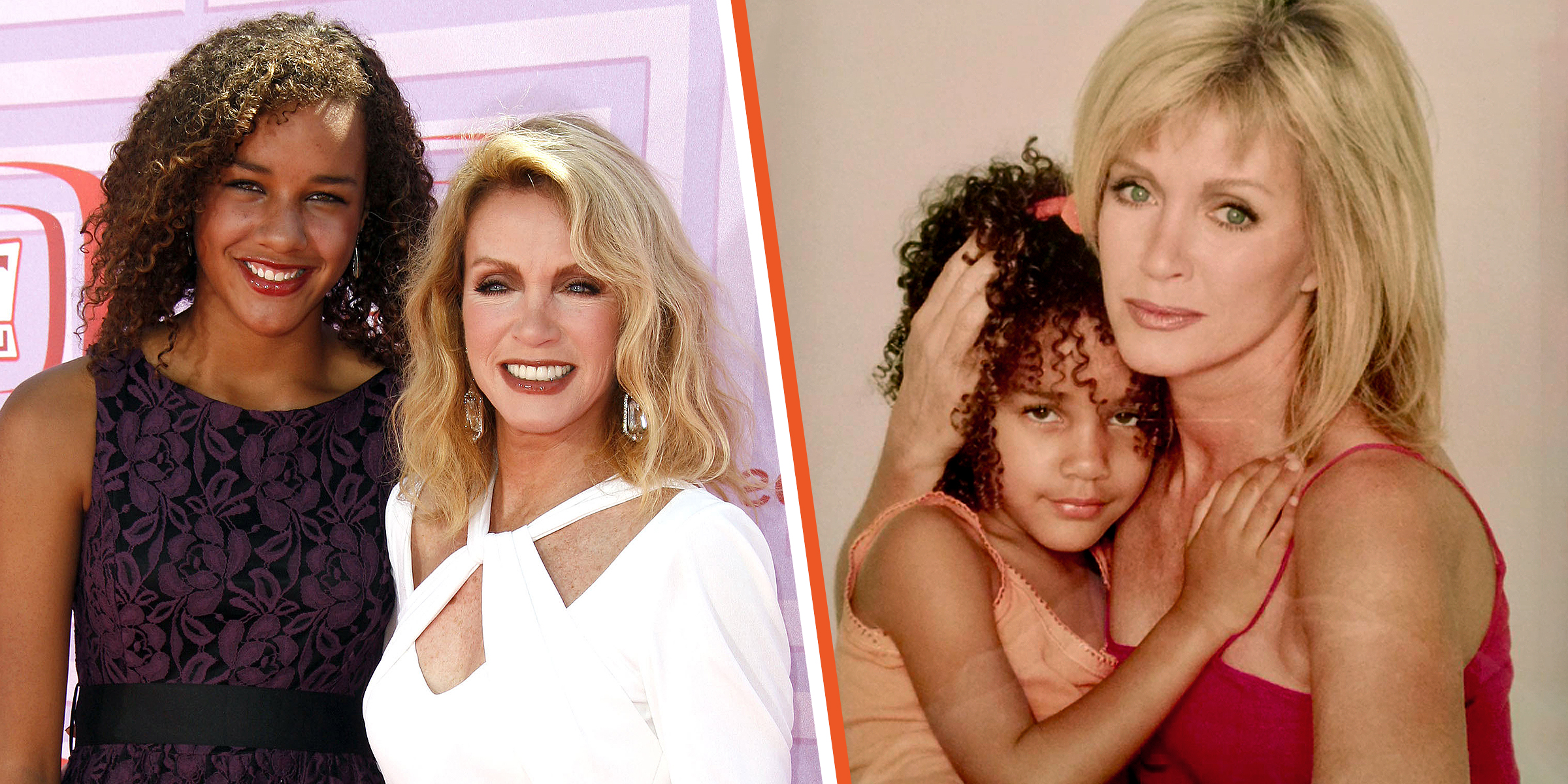 Chloe Mills and Donna Mills, 2009 | Chloe Mills and Donna Mills, 2023 | Source: Getty Images | Instagram.com/thedonnamills