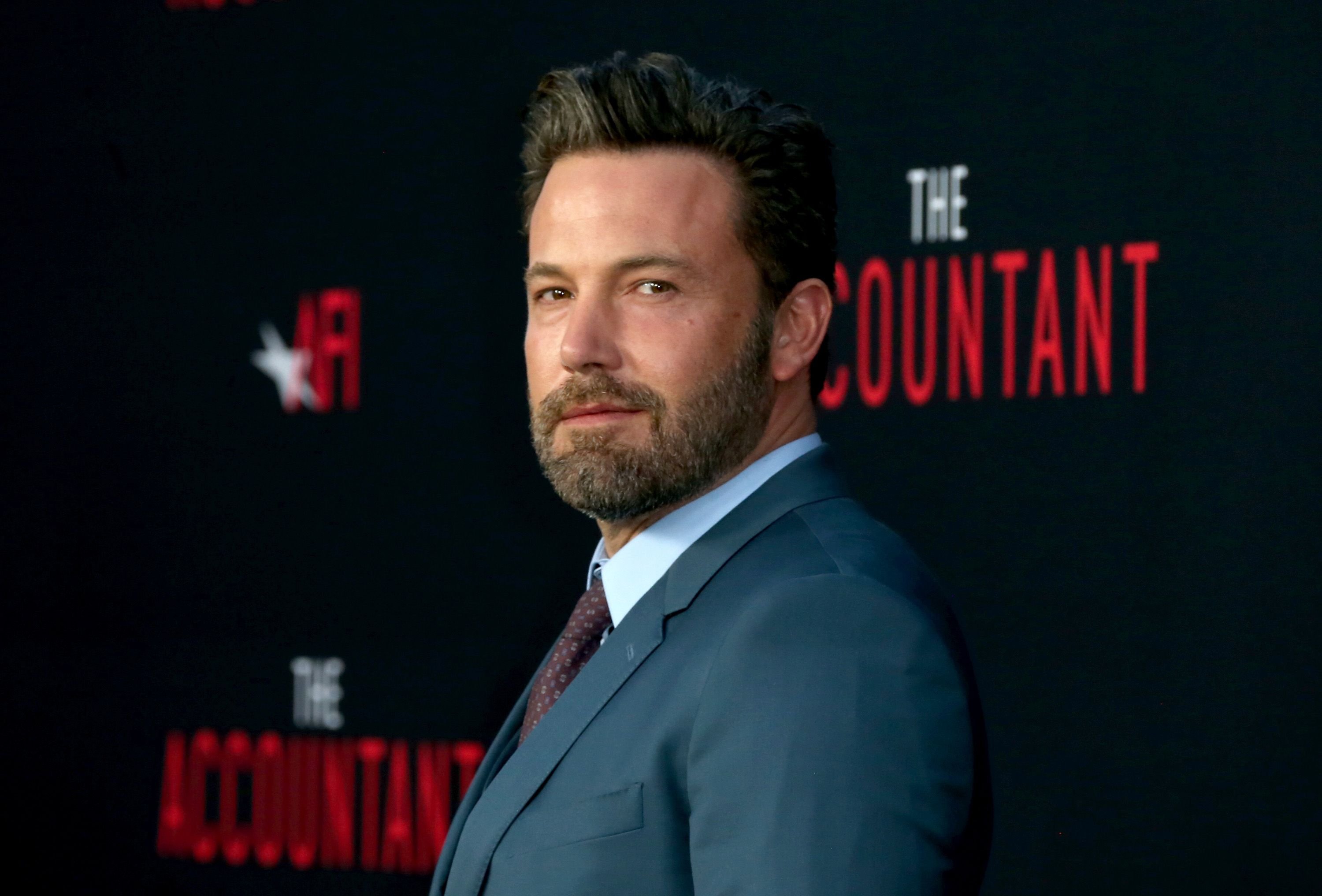 Ben Affleck at the premiere of "The Accountant" at TCL Chinese Theatre on October 10, 2016, in Hollywood, California. | Source: Getty Images