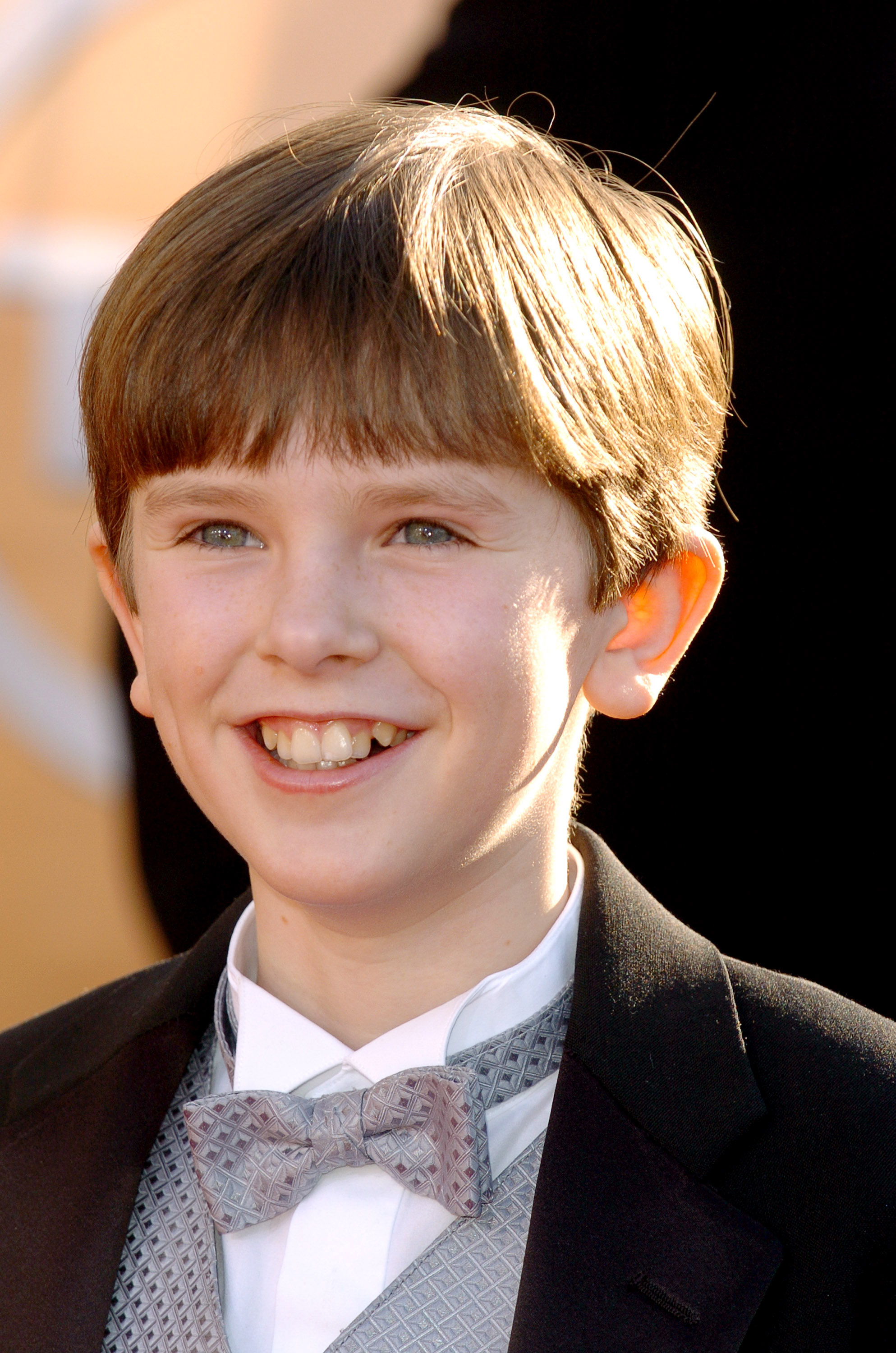 Freddie Highmore in Los Angeles, California, United States on February 5, 2005 | Source: Getty Images
