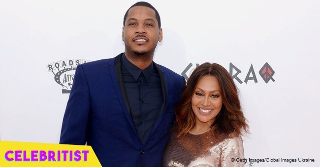 La La Anthony stuns in patterned strapless gown amid rumors of reconciliation with Carmelo 