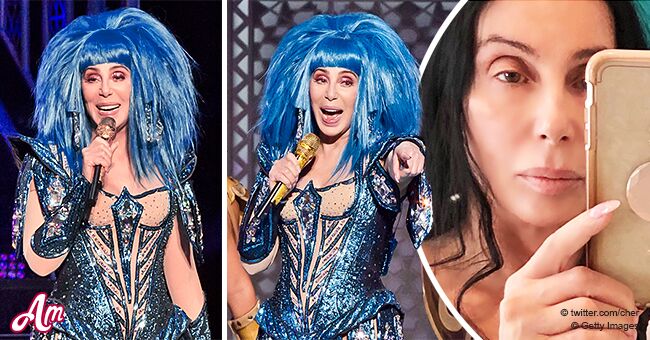 cher sparkly outfit