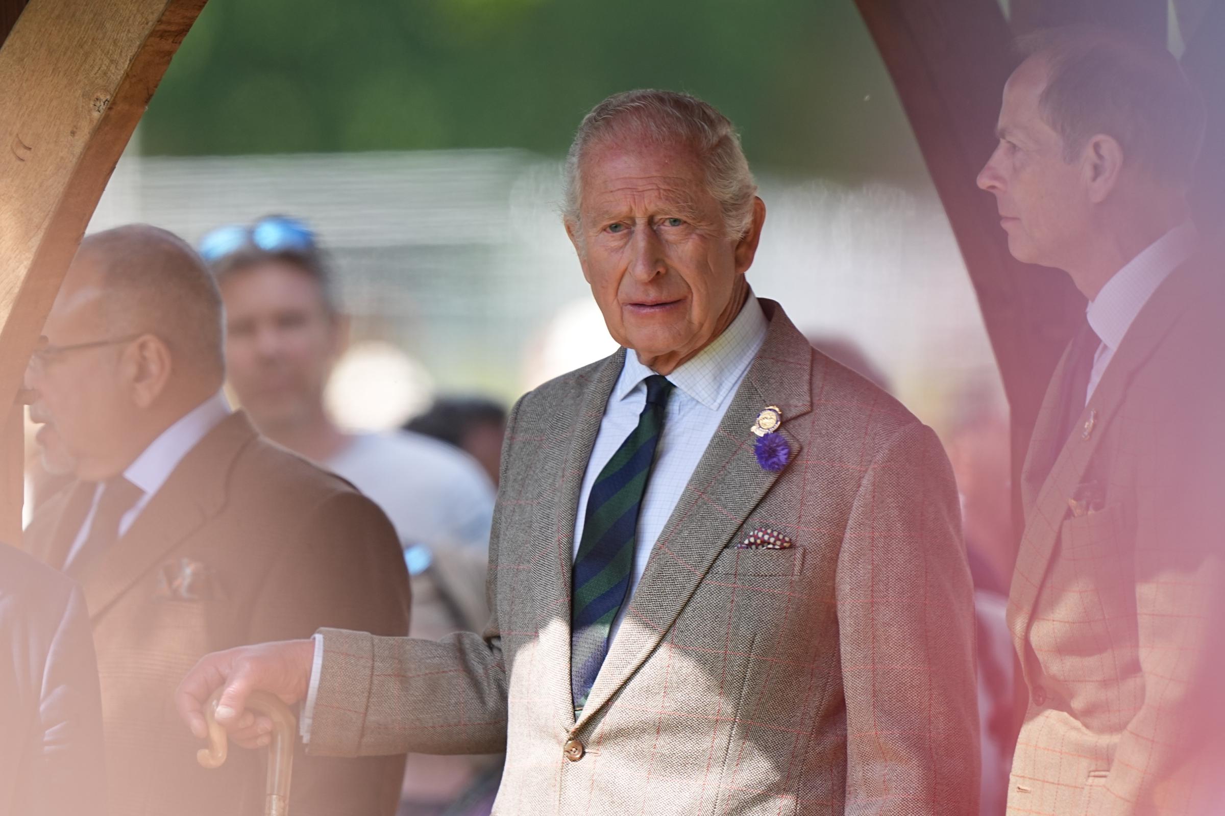 King Charles III at the Royal Windsor Horse Show at Windsor Castle in Berkshire, England, on May 17, 2025. | Source: Getty Images