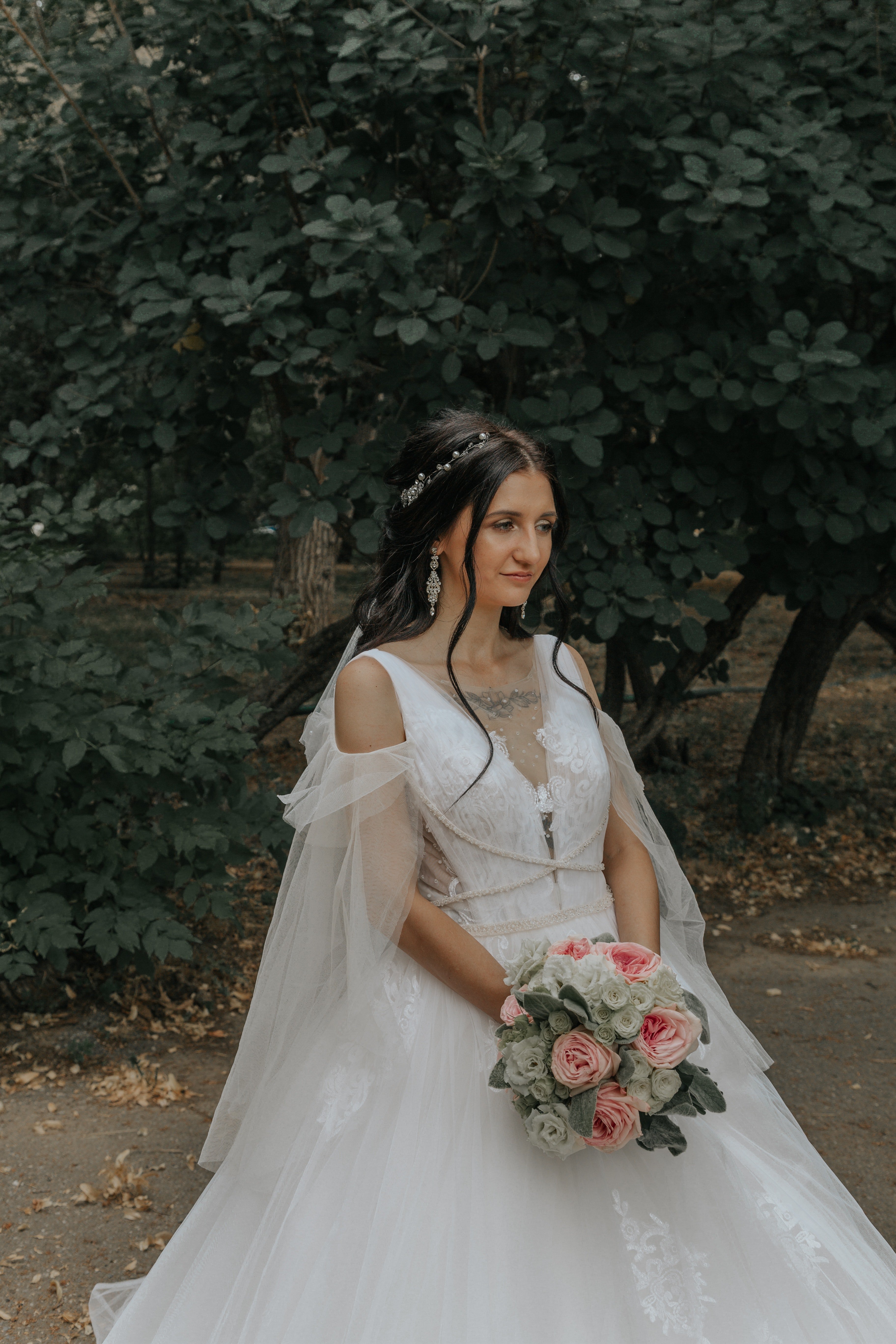 Mujer vestida de novia. | Foto: Pexels