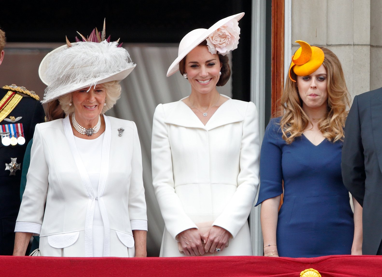 Kate Middelton and Camilla, Duchess of Cornwall with the Royal Family in London in 2016. |  Source: Getty Images