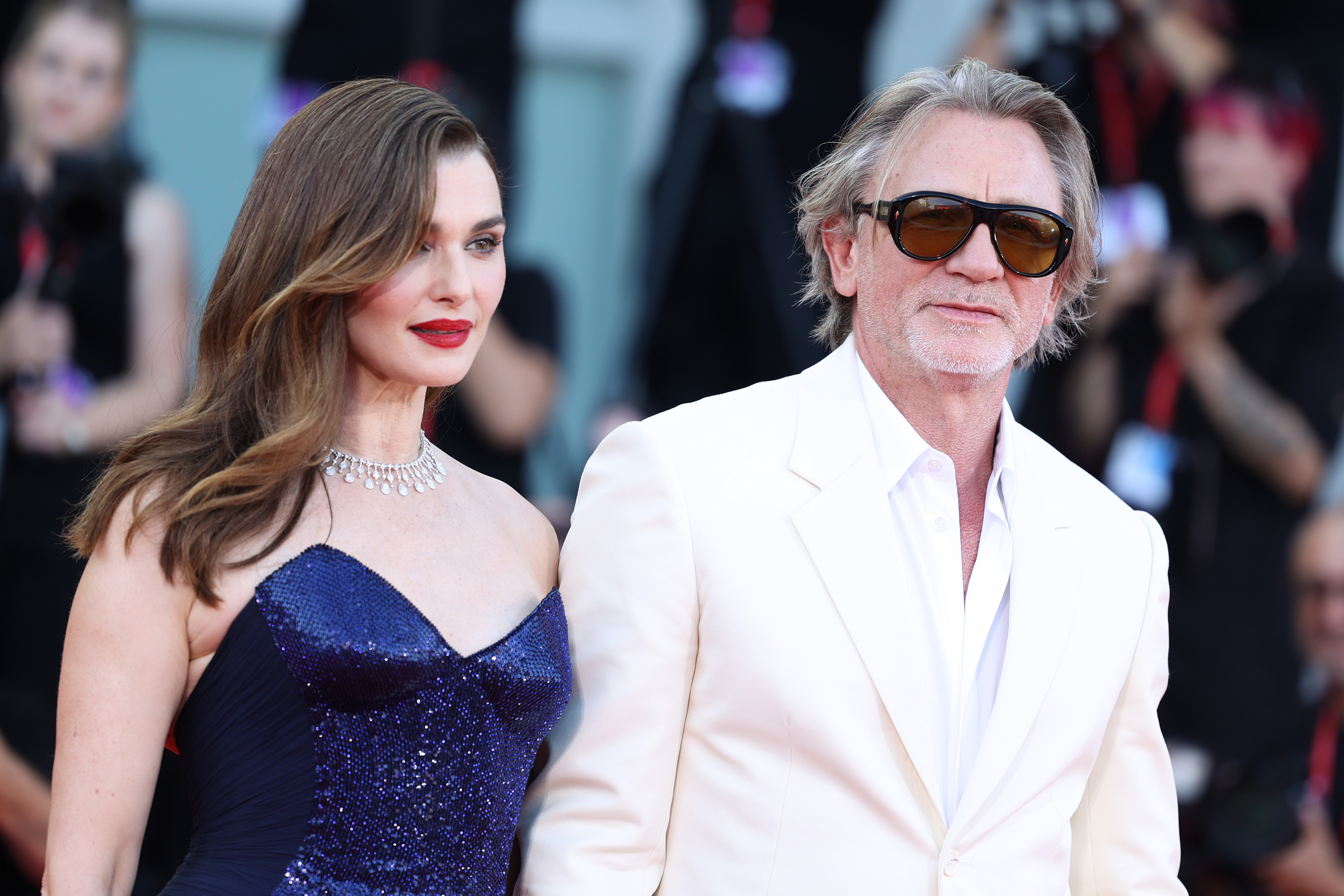 Rachel Weisz and Daniel Craig on September 03, 2024, in Venice, Italy | Source: Getty Images