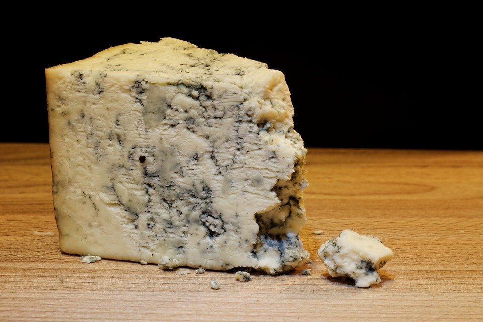 Un morceau de Roquefort. | Source : Pixabay Un morceau de Roquefort. | Source : Pixabay