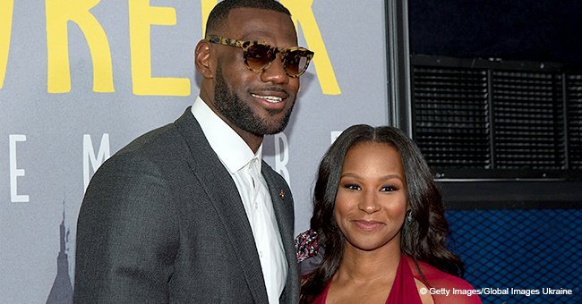 LeBron James' wife steals hearts with photo of husband and daughter in white swimsuit