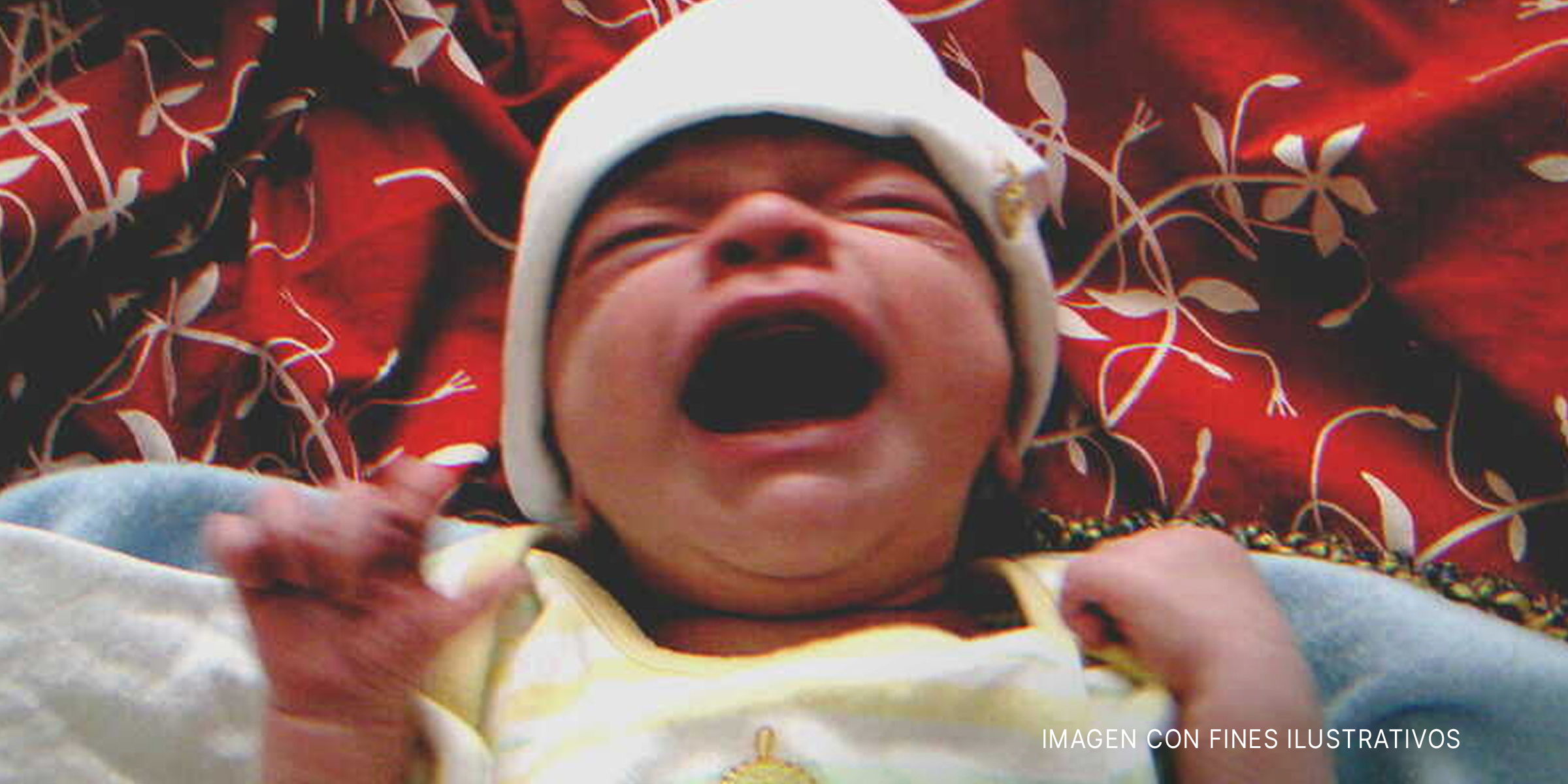 Un recién nacido llorando. | Foto: Flickr.com/rabble (CC BY-SA 2.0)
