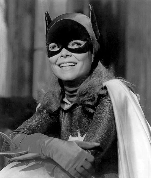 Yvonne Craig as Batgirl from the television program "Batman." | Source: Wikimedia Commons
