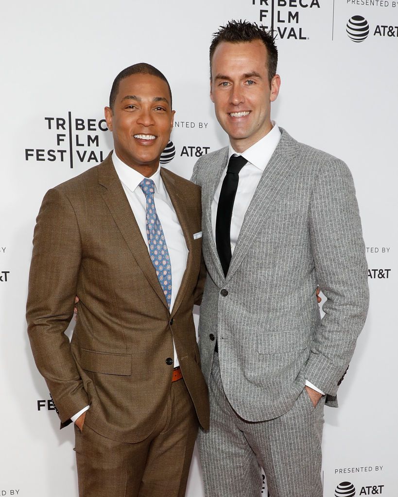 Don Lemon and Tim Malone at the "Clive Davis: The Soundtrack Of Our Lives" 2017 Opening Gala on  April 19, 2017 in New York. | Photo: Getty Images