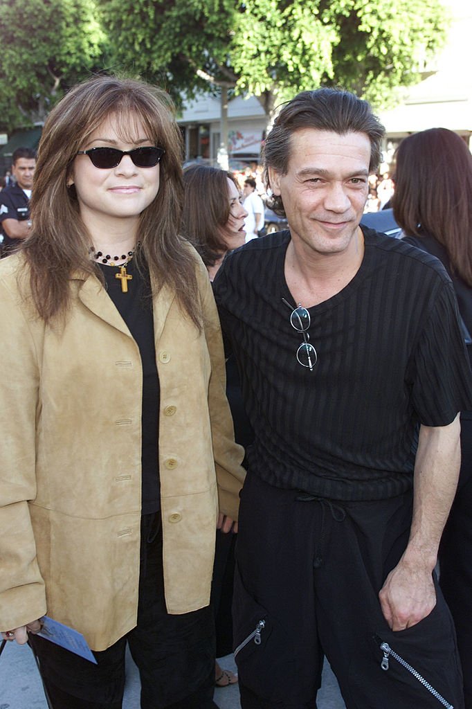 Valerie Bertinelli and Eddie Van Halen at the premiere of 'America's Sweethearts' at the Village Theater in Los Angeles on July 17 2001 | Source: Getty Images