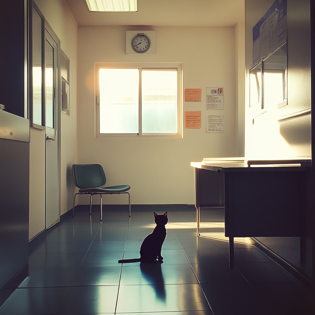 The lobby of a vet clinic | Source: Midjourney