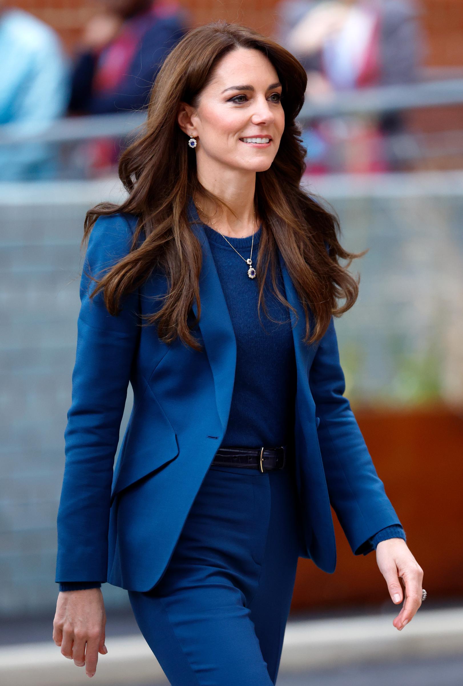 Princess Catherine of Wales attends the opening of Evelina London's new children's day surgery unit in London on December 5, 2023. | Source: Getty Images