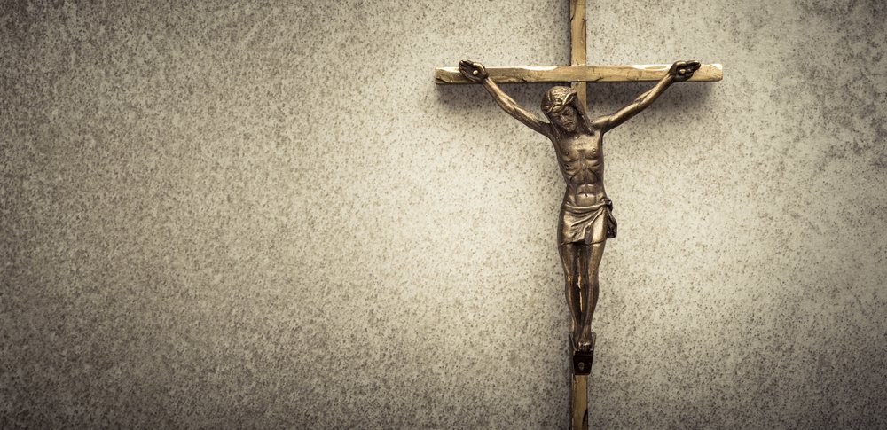 Crucifijo en la pared.| Fuente: Shutterstock Crucifijo en la pared.| Fuente: Shutterstock