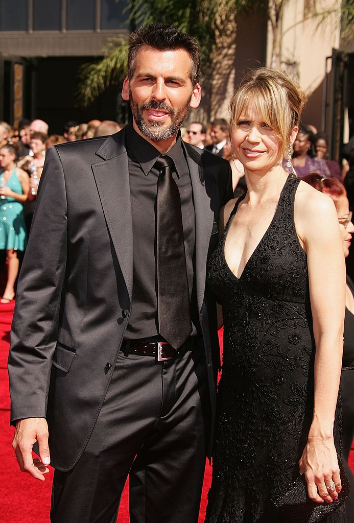 Oded Fehr and wife Rhonda Tollefson arrives at the 58th Annual Primetime Emmy Awards at the Shrine Auditorium  | Getty Images