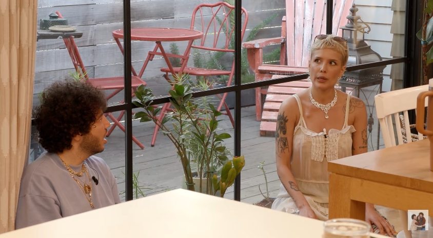 Halsey reflected on her past party-hosting days while appearing on the "Friends Keep Secrets" podcast. | Source: YouTube/Friends Keep Secrets