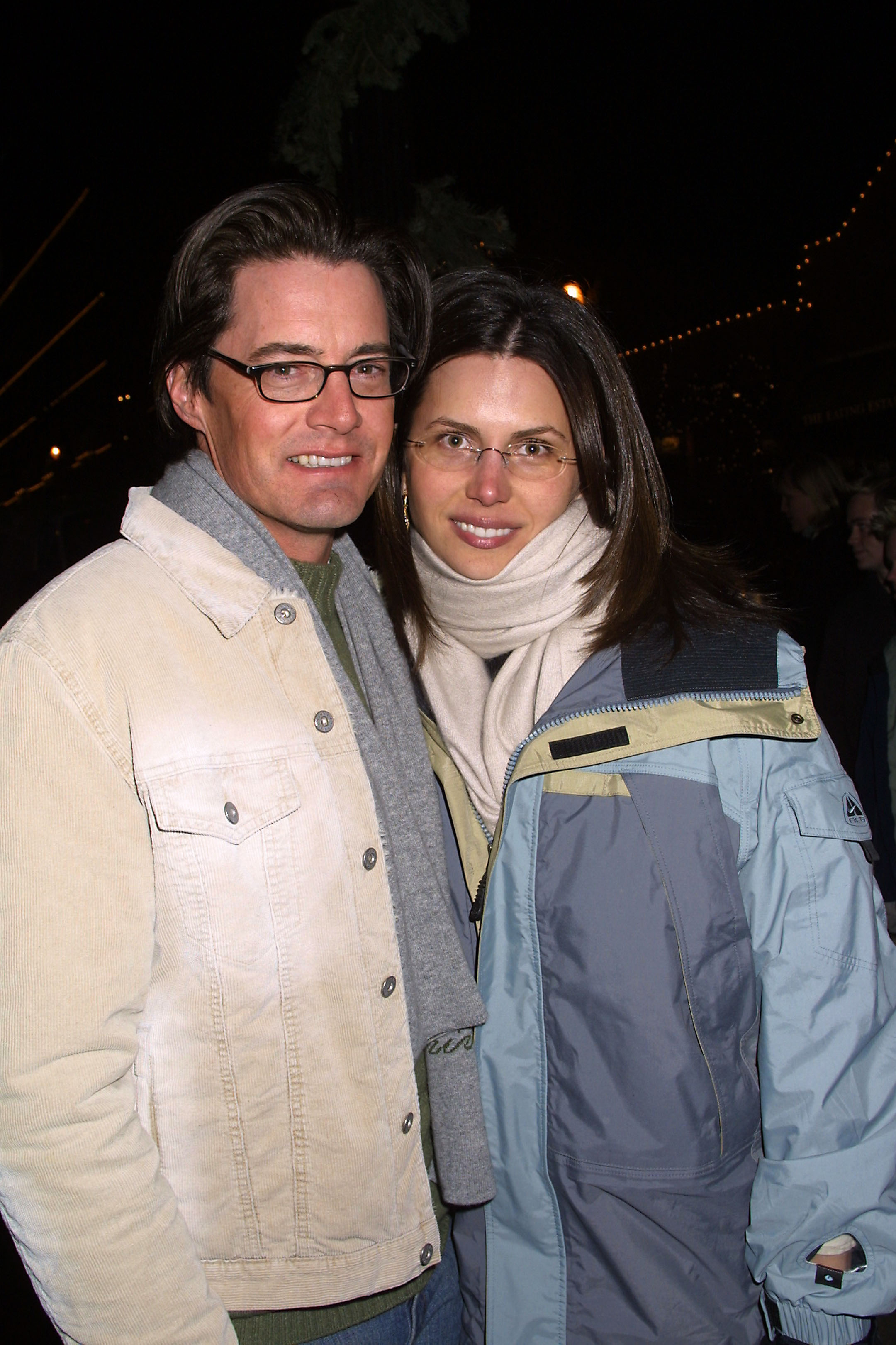 Kyle MacLachlan and Desiree Gruber at the premiere "Miranda" during the 2002 Sundance Film Festival in Park City, Utah. | Source: Getty Images