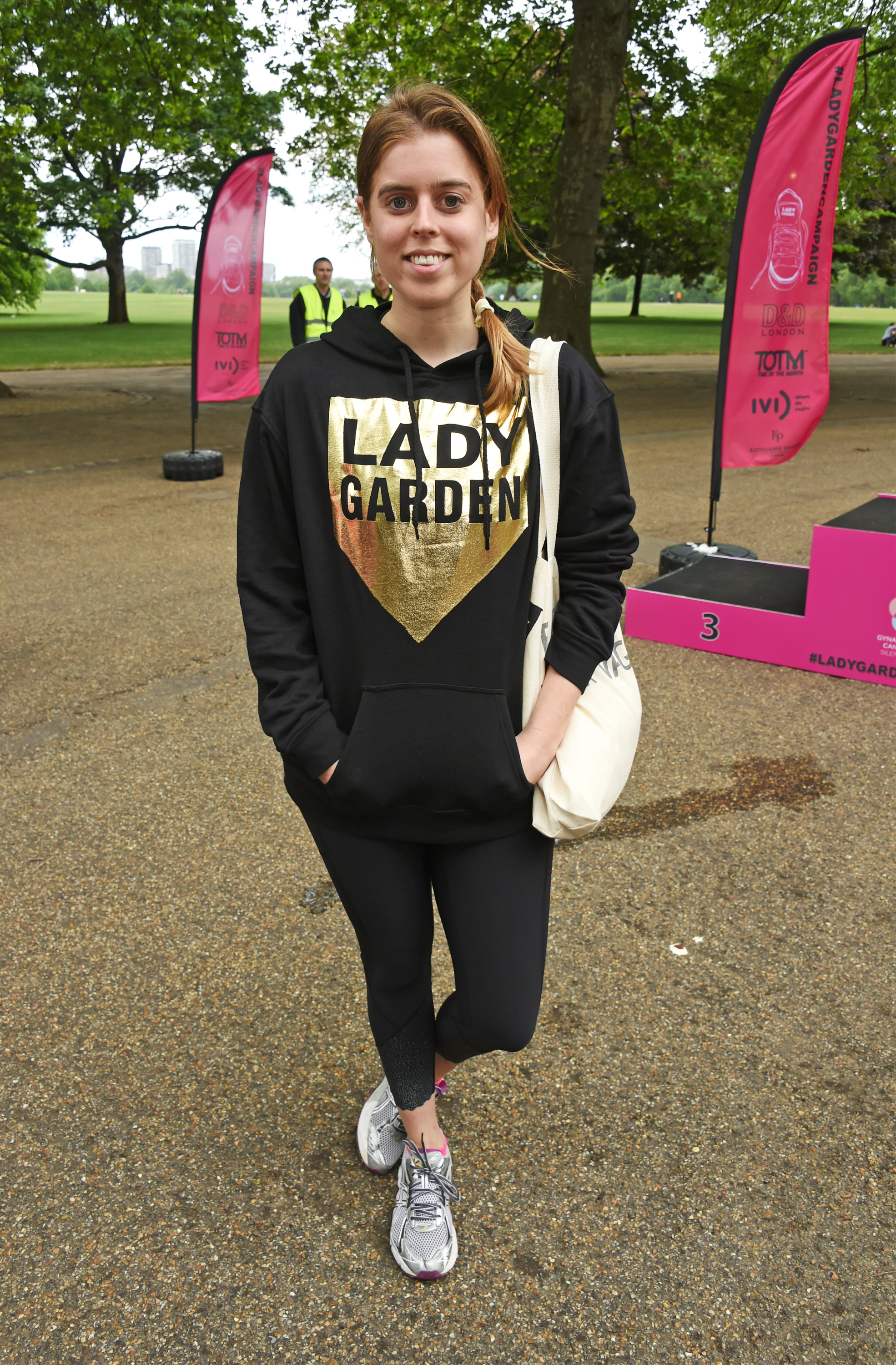 Princess Beatrice at the Lady Garden 5K & 10K Run in aid of Silent No More Gynaecological Cancer Fund in London, England on May 13, 2017 | Source: Getty Images