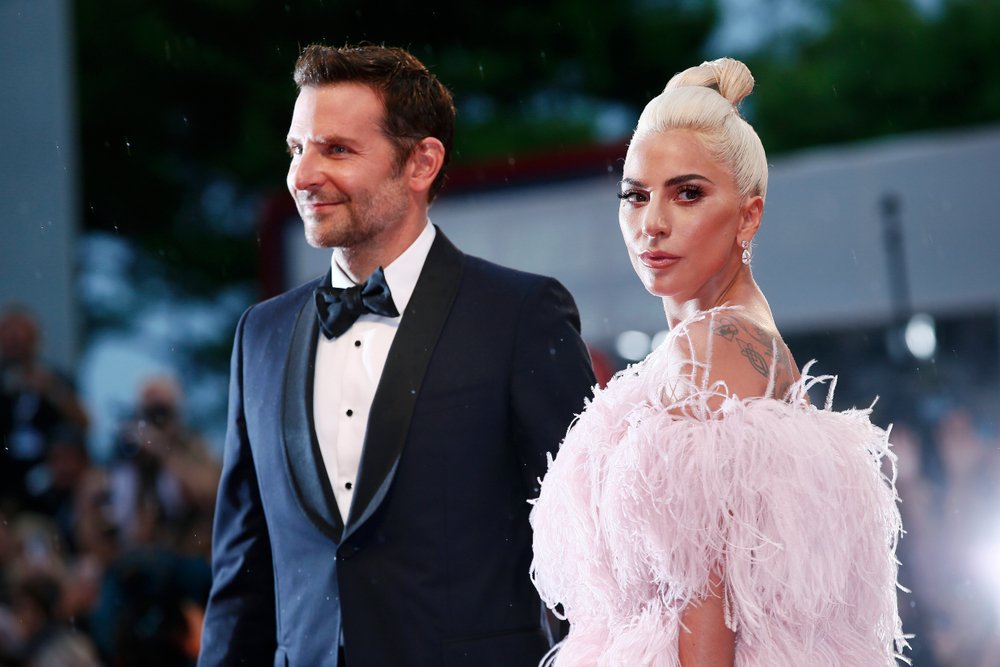 Bradley Cooper and Lady Gaga attend the premiere of the movie 'A Star Is Born' during the 75th Venice Film Festival on August 31, 2018 in Venice, Italy |Shutterstock