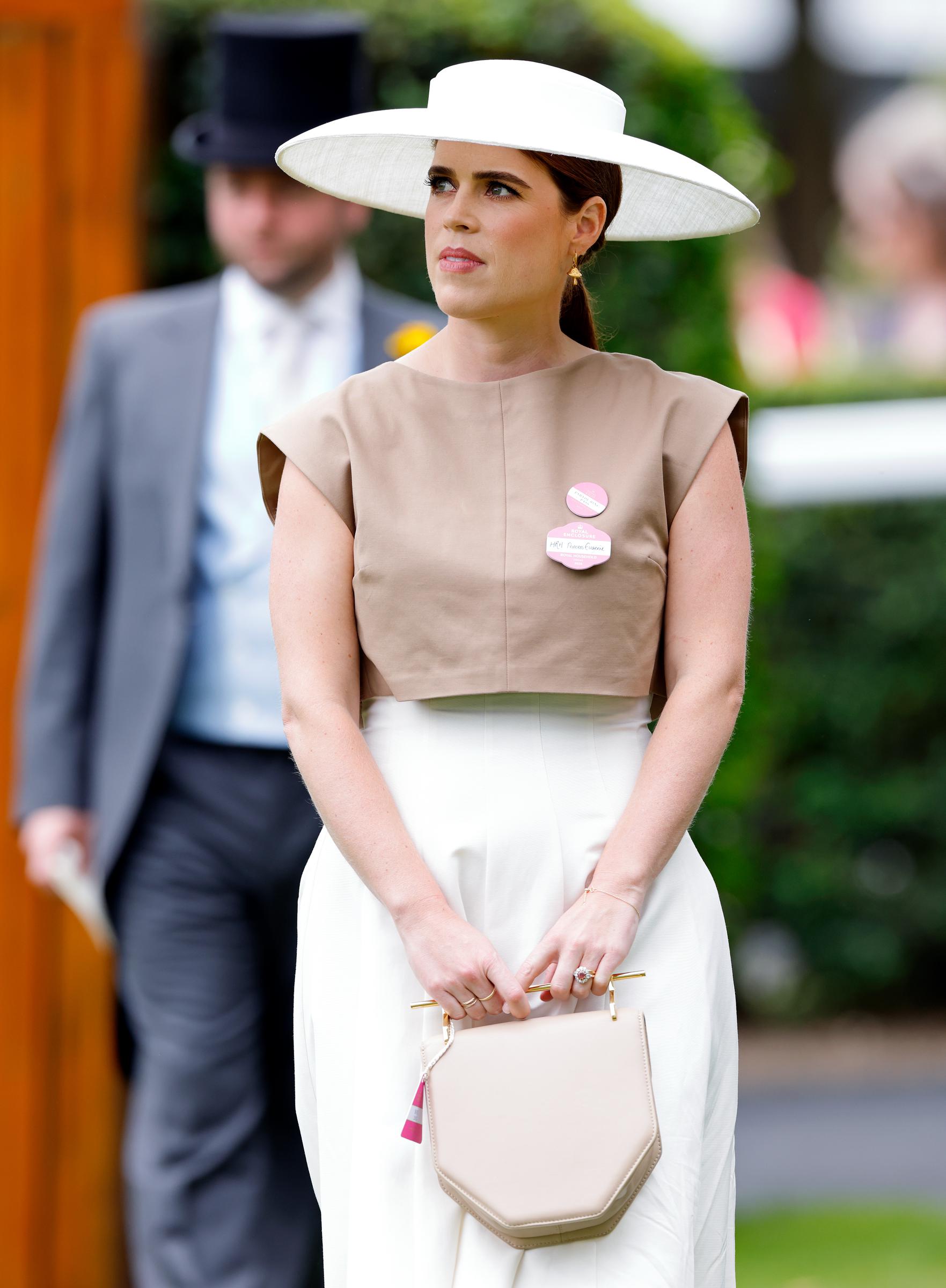 Princess Eugenie attends Day 4 of Royal Ascot at Ascot Racecourse on 20 June 2025 in Ascot, England. | Source: Getty Images