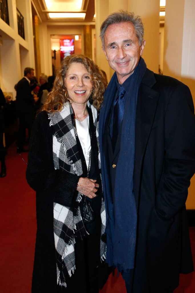 Thierry Lhermitte et sa femme Hélène au Gala de Charité contre la maladie d'Alzheimer à la Salle Pleyel le 12 février 2018 à Paris. | Photo : Getty Images