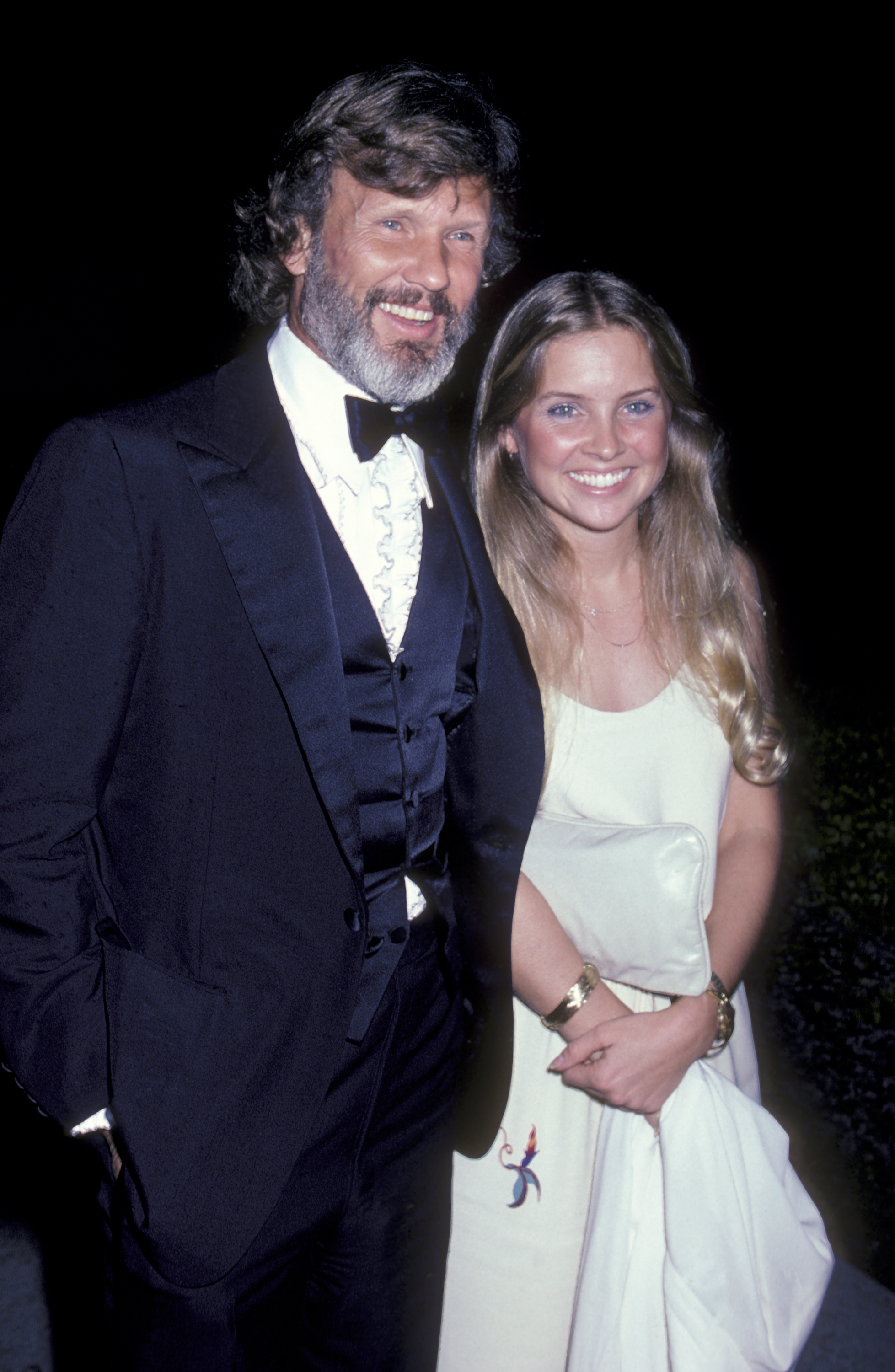 Kris Kristofferson and Tracy Kristofferson attend the birthday party for Diana Ross on March 26, 1982, in Beverly Hills, California. | Source: Getty Images