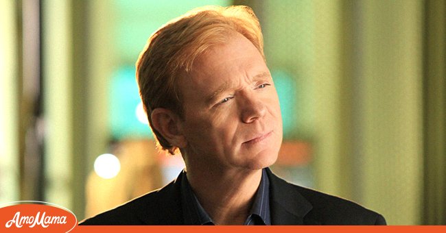 Actor David Caruso looks away on the scene of "CSI Miami" | Photo: Getty Images