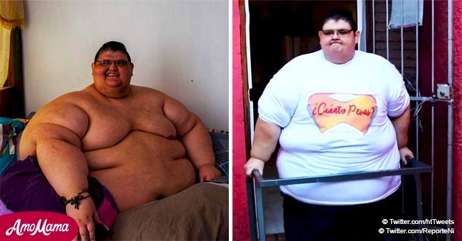 Here's how the world's heaviest man who was stuck in bed for 10 years lost half his weight 