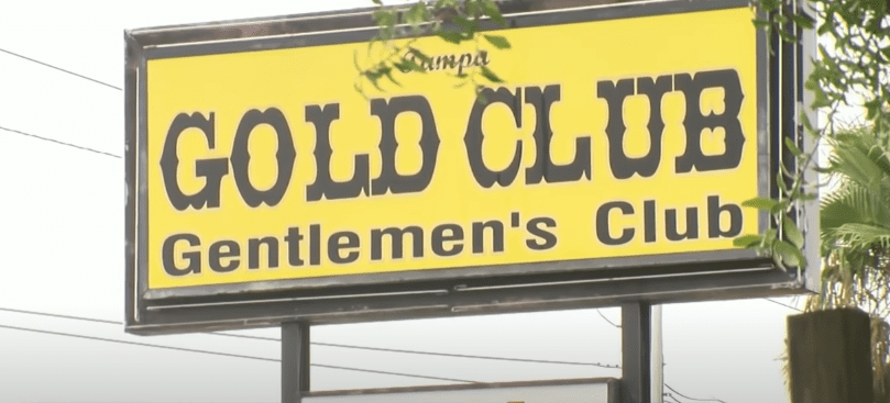 The Gold Club strip club on State Road 60 in Tampa, Florida | Photo: Youtube.com/WFLA News Channel 8