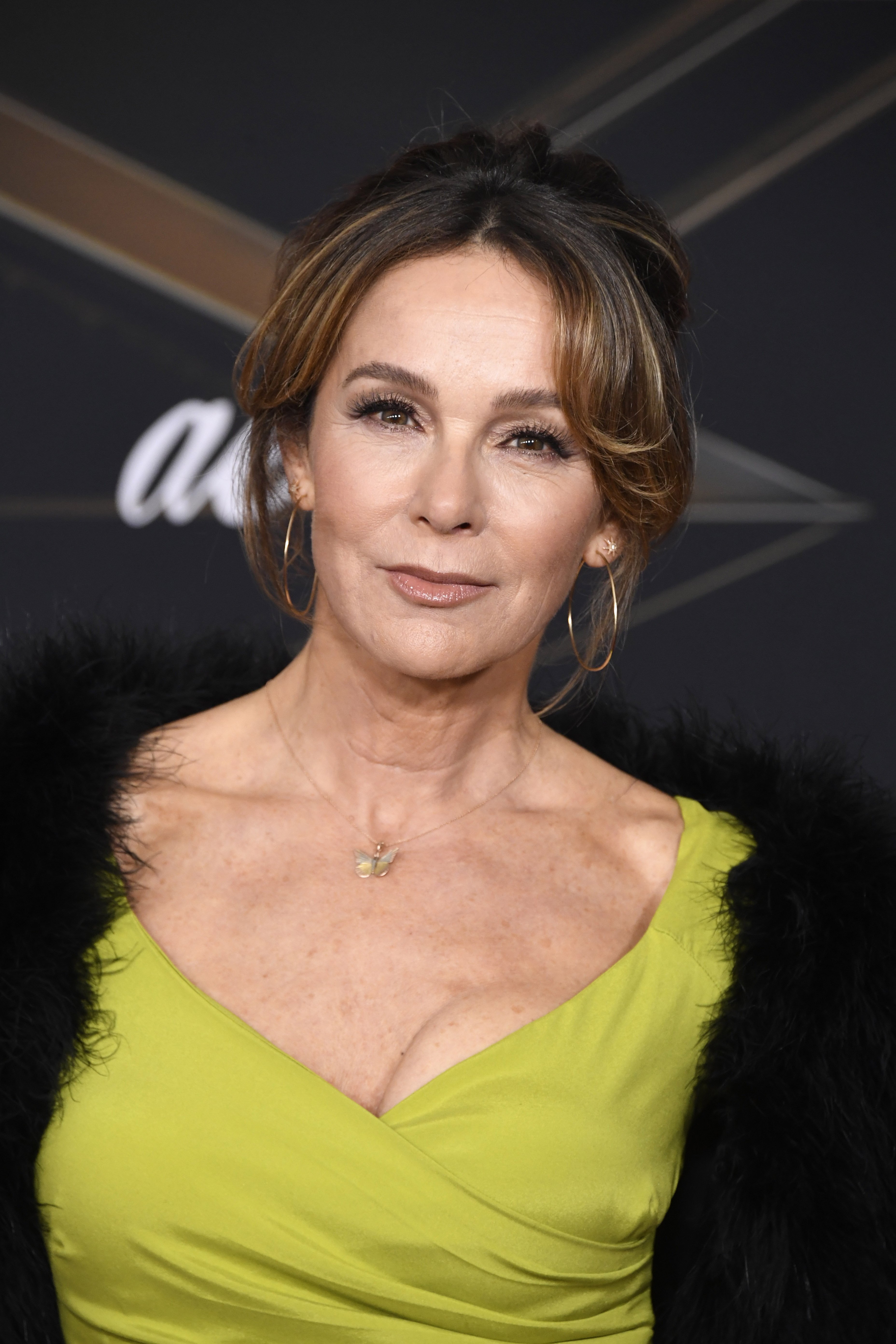 Jennifer Grey at Marvel Studios' "Captain Marvel" premiere on March 04, 2019, in Hollywood, California. | Source: Getty Images