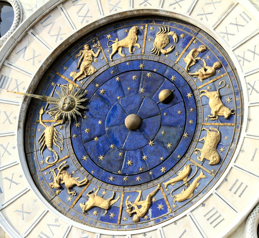 Torre del Reloj Astronómico (Torre dell'Orologio) , Plaza de San Marcos (Piazza San Marko), Venecia, Italia. | Fuente: Shutterstock