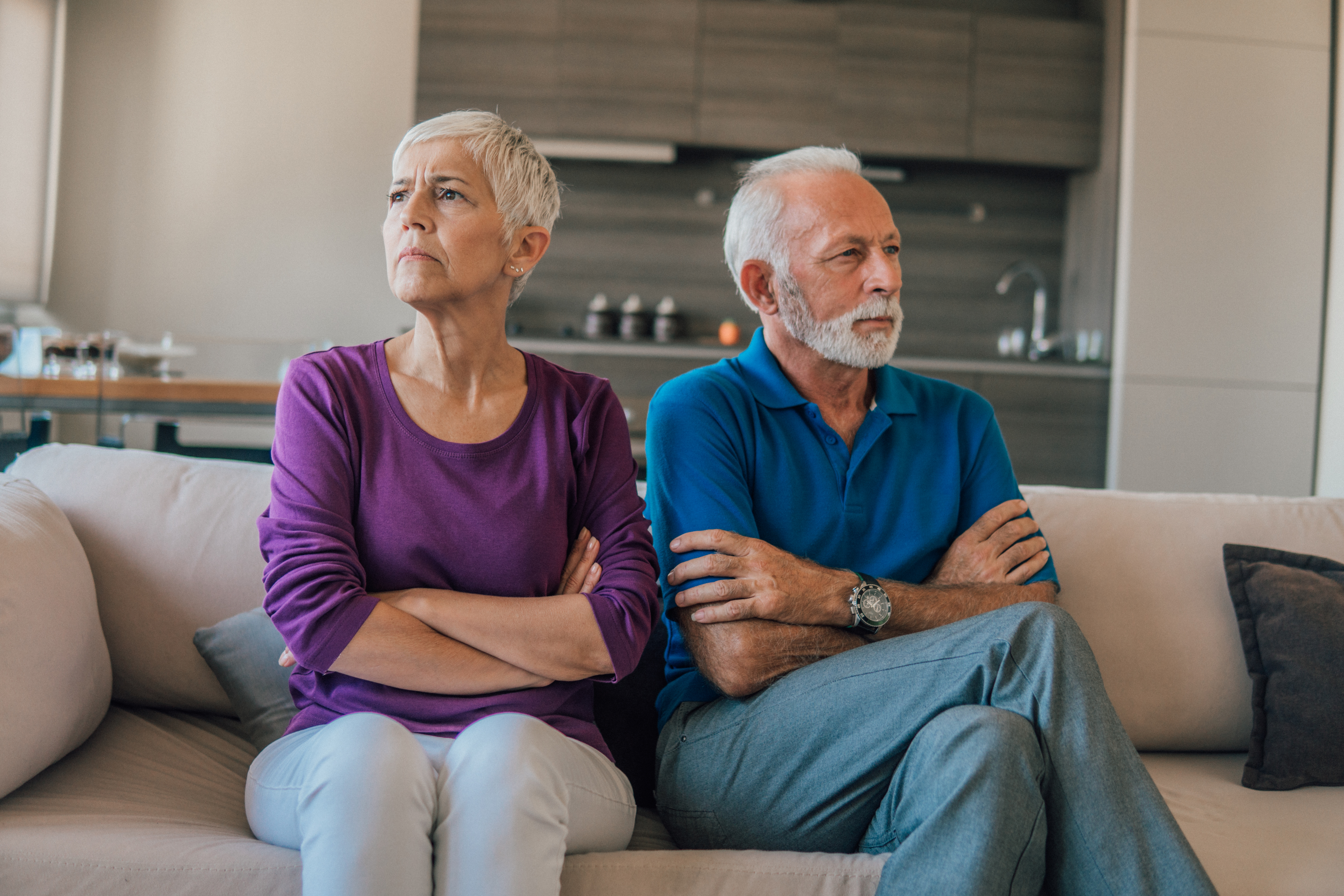 Disappointed elderly couple | Source: Getty Images