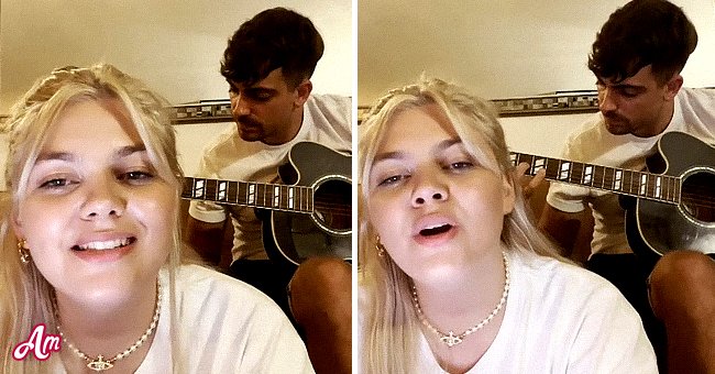Vidéo de Louane chantant avec son compagnon Florian : ses fans sous le ...